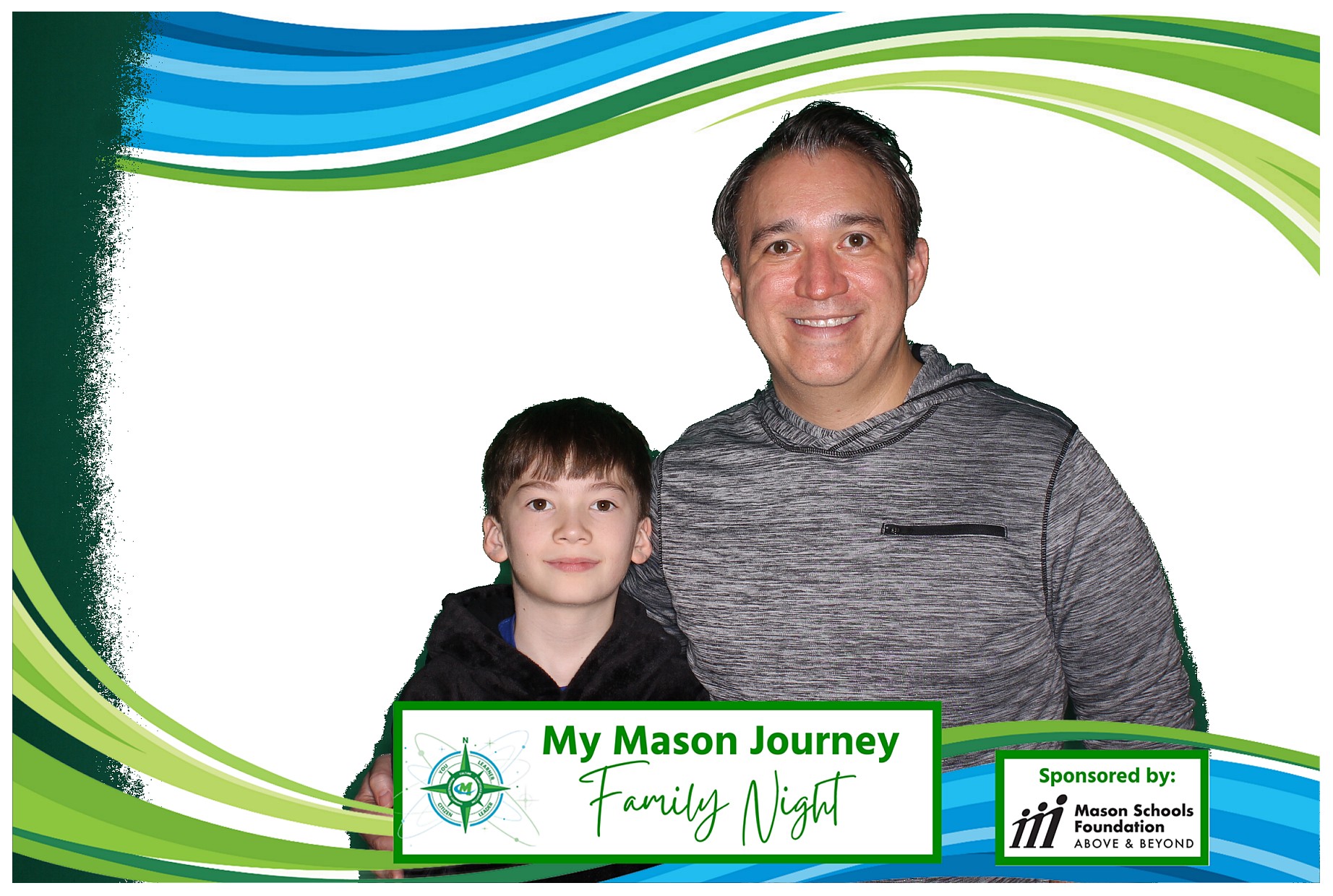 Mason Family Night | View more photos from the event at gallery.photoboothcincy.com/u/PhotoBoothCincy/Mason-Family-Night