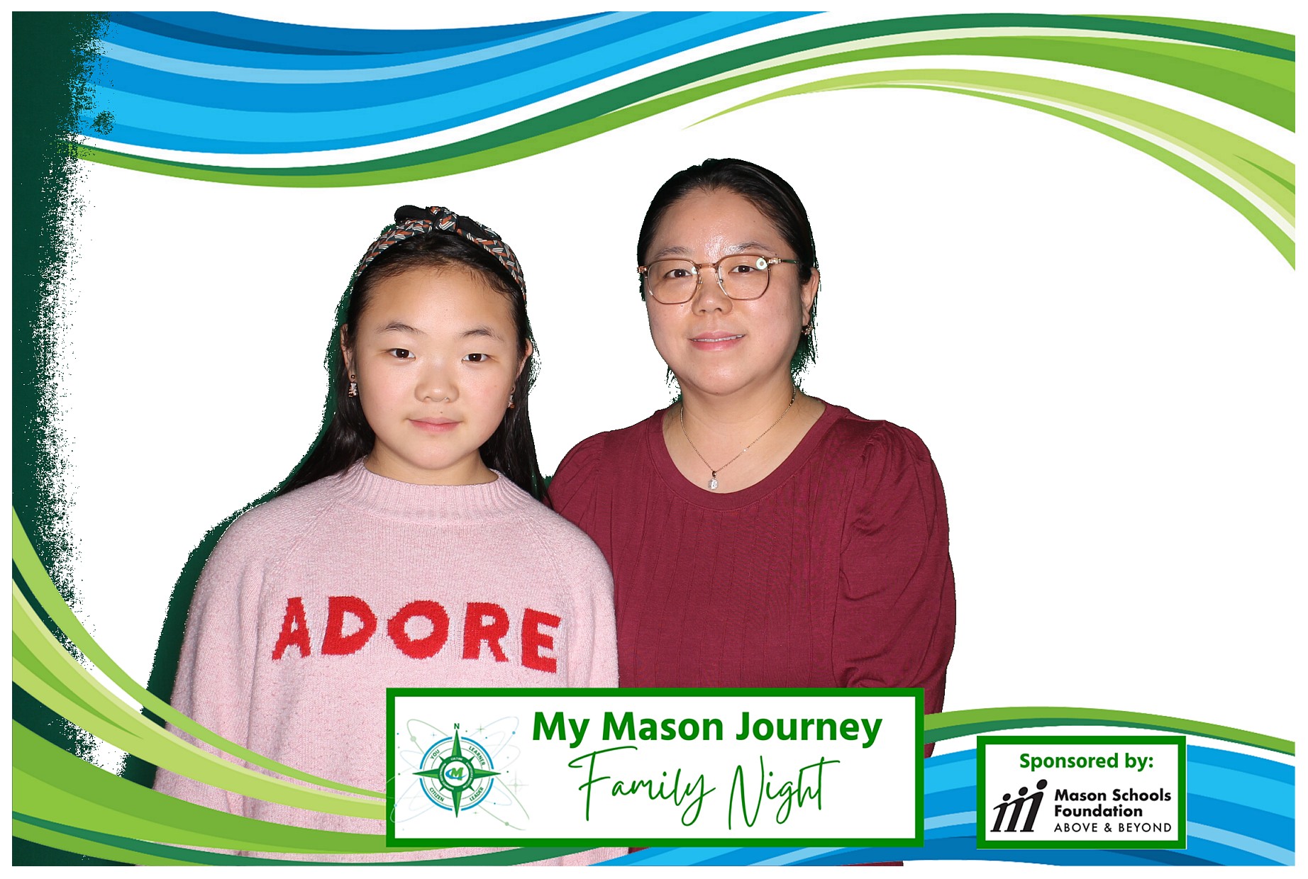 Mason Family Night | View more photos from the event at gallery.photoboothcincy.com/u/PhotoBoothCincy/Mason-Family-Night