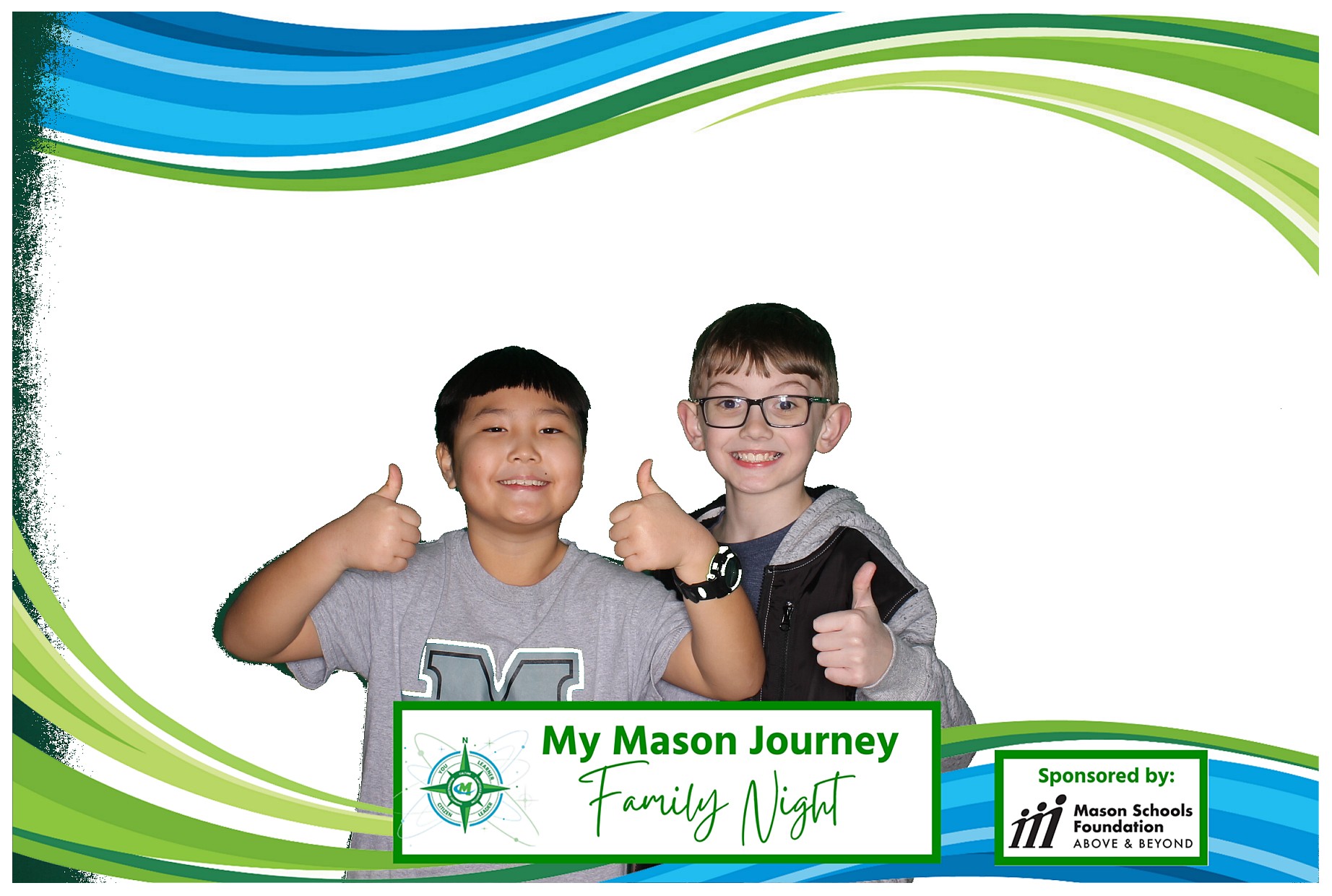 Mason Family Night | View more photos from the event at gallery.photoboothcincy.com/u/PhotoBoothCincy/Mason-Family-Night
