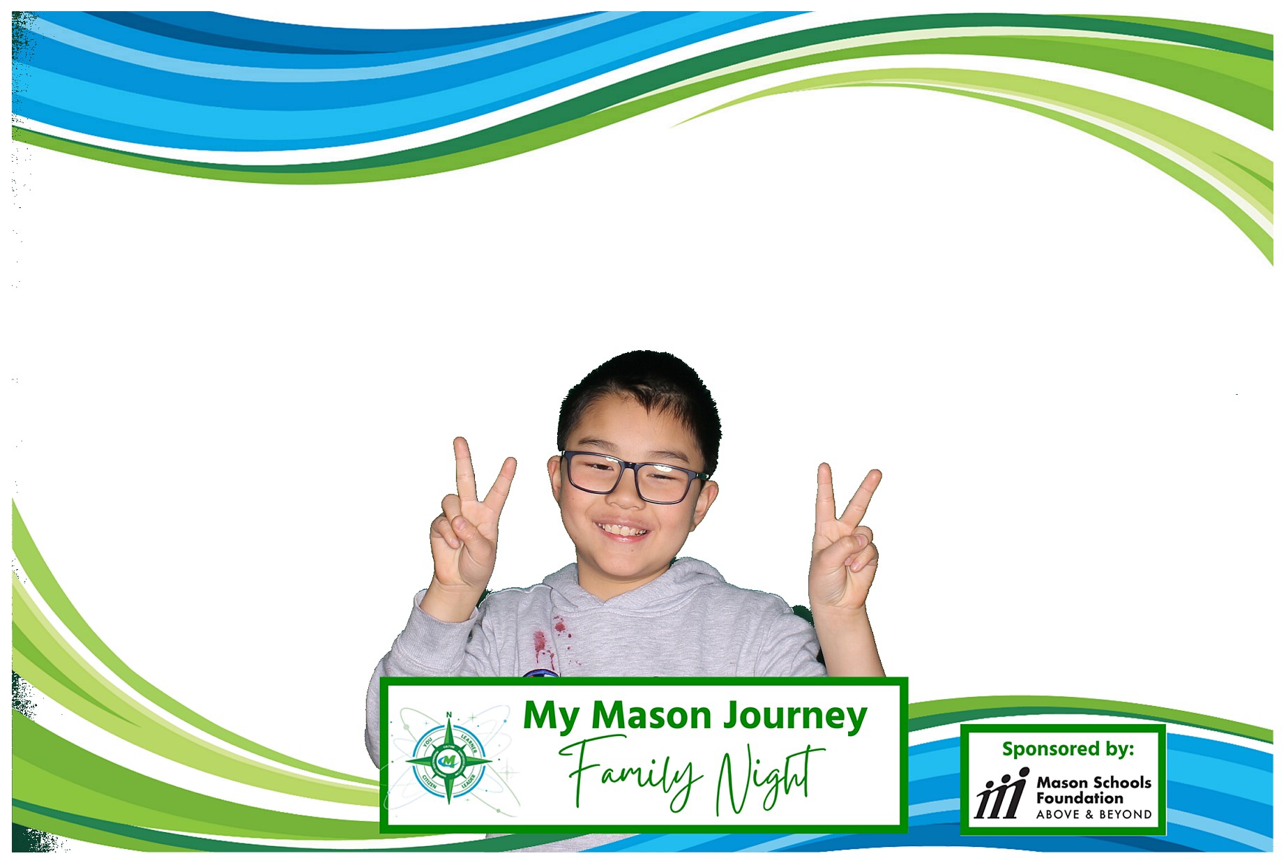 Mason Family Night | View more photos from the event at gallery.photoboothcincy.com/u/PhotoBoothCincy/Mason-Family-Night