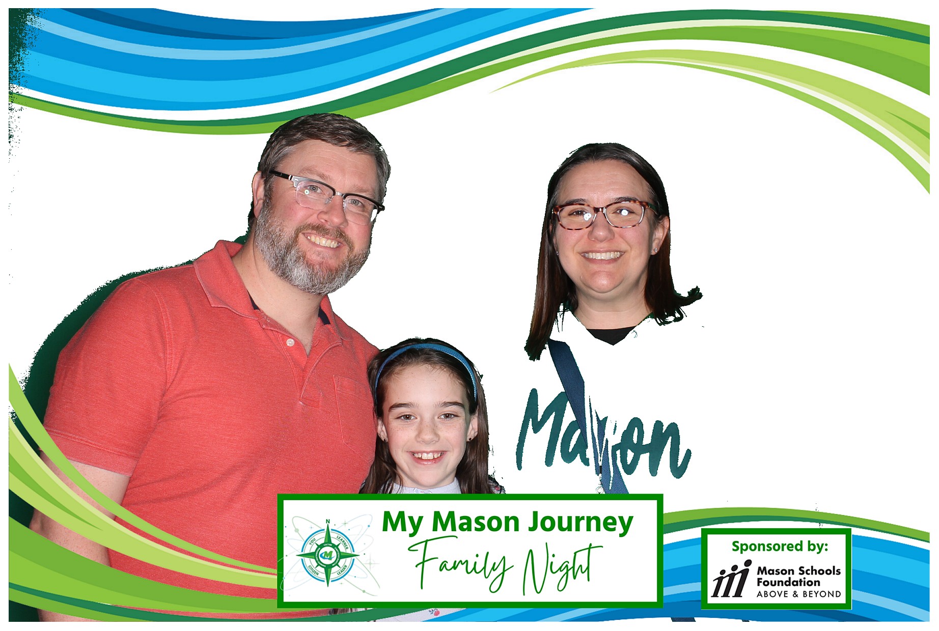 Mason Family Night | View more photos from the event at gallery.photoboothcincy.com/u/PhotoBoothCincy/Mason-Family-Night