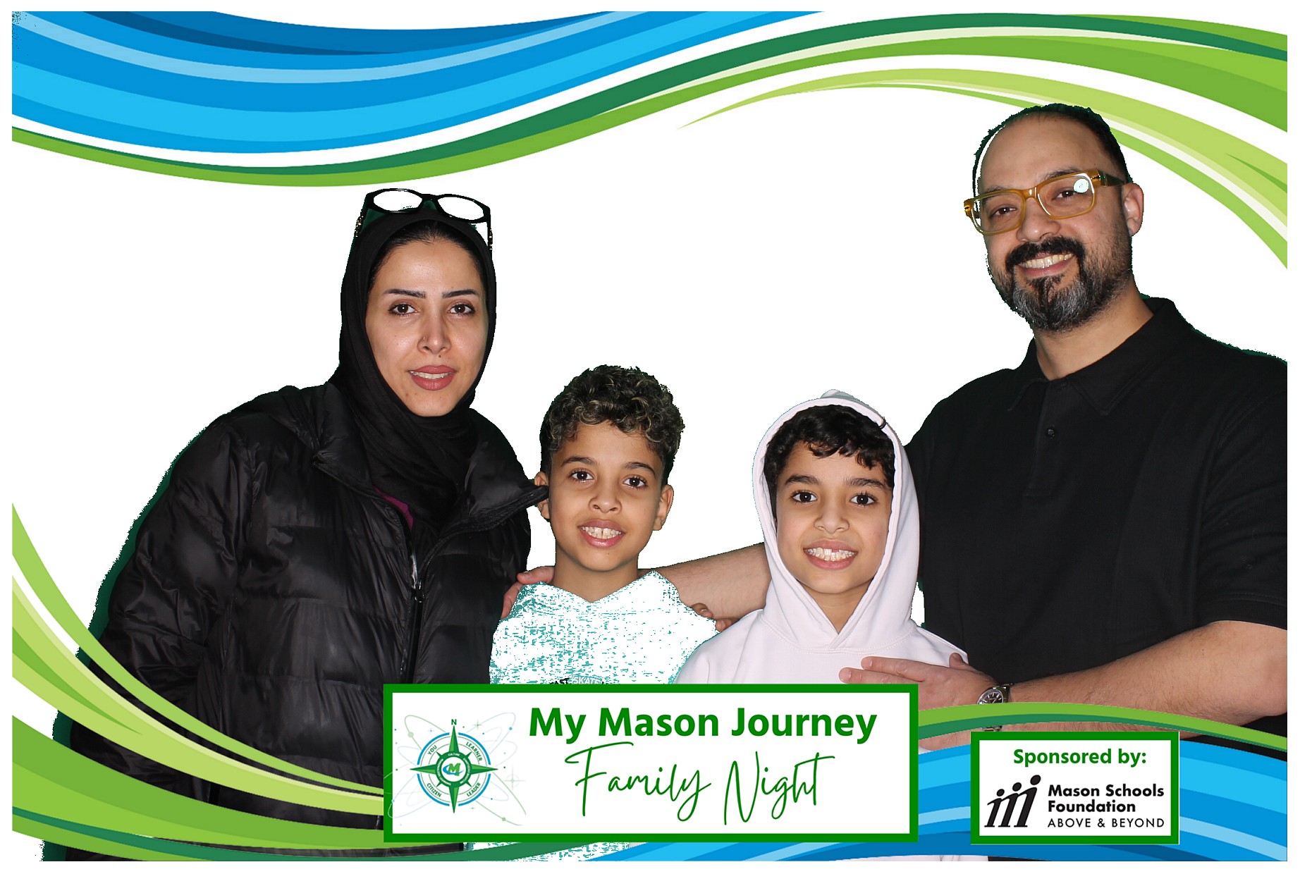 Mason Family Night | View more photos from the event at gallery.photoboothcincy.com/u/PhotoBoothCincy/Mason-Family-Night