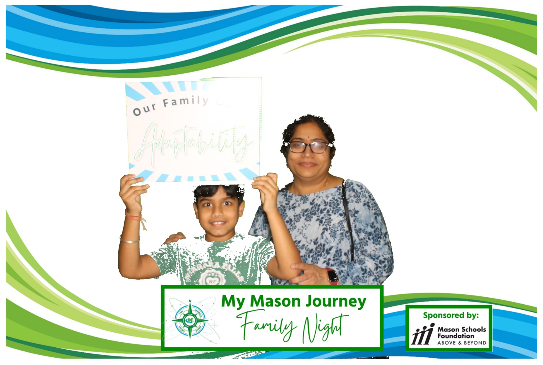 Mason Family Night | View more photos from the event at gallery.photoboothcincy.com/u/PhotoBoothCincy/Mason-Family-Night