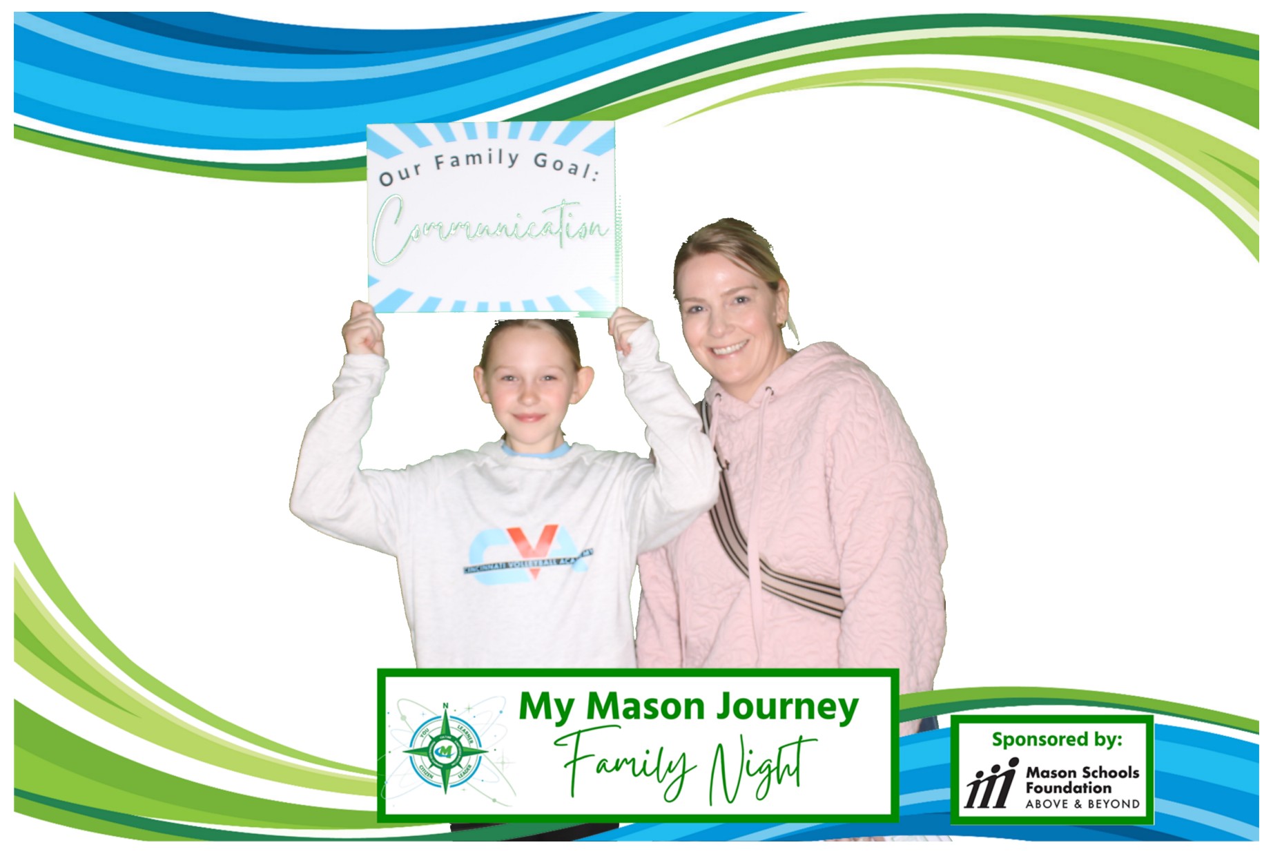 Mason Family Night | View more photos from the event at gallery.photoboothcincy.com/u/PhotoBoothCincy/Mason-Family-Night