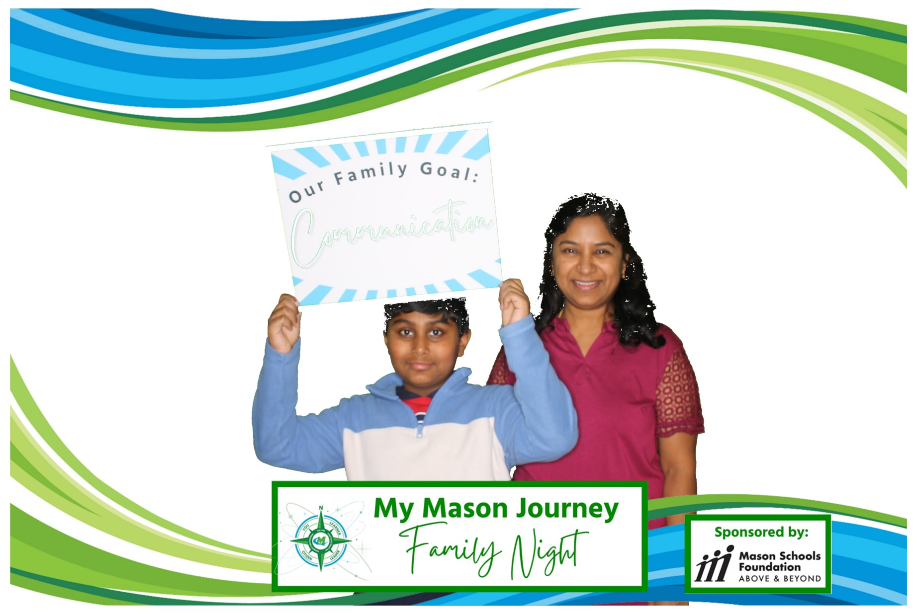 Mason Family Night | View more photos from the event at gallery.photoboothcincy.com/u/PhotoBoothCincy/Mason-Family-Night