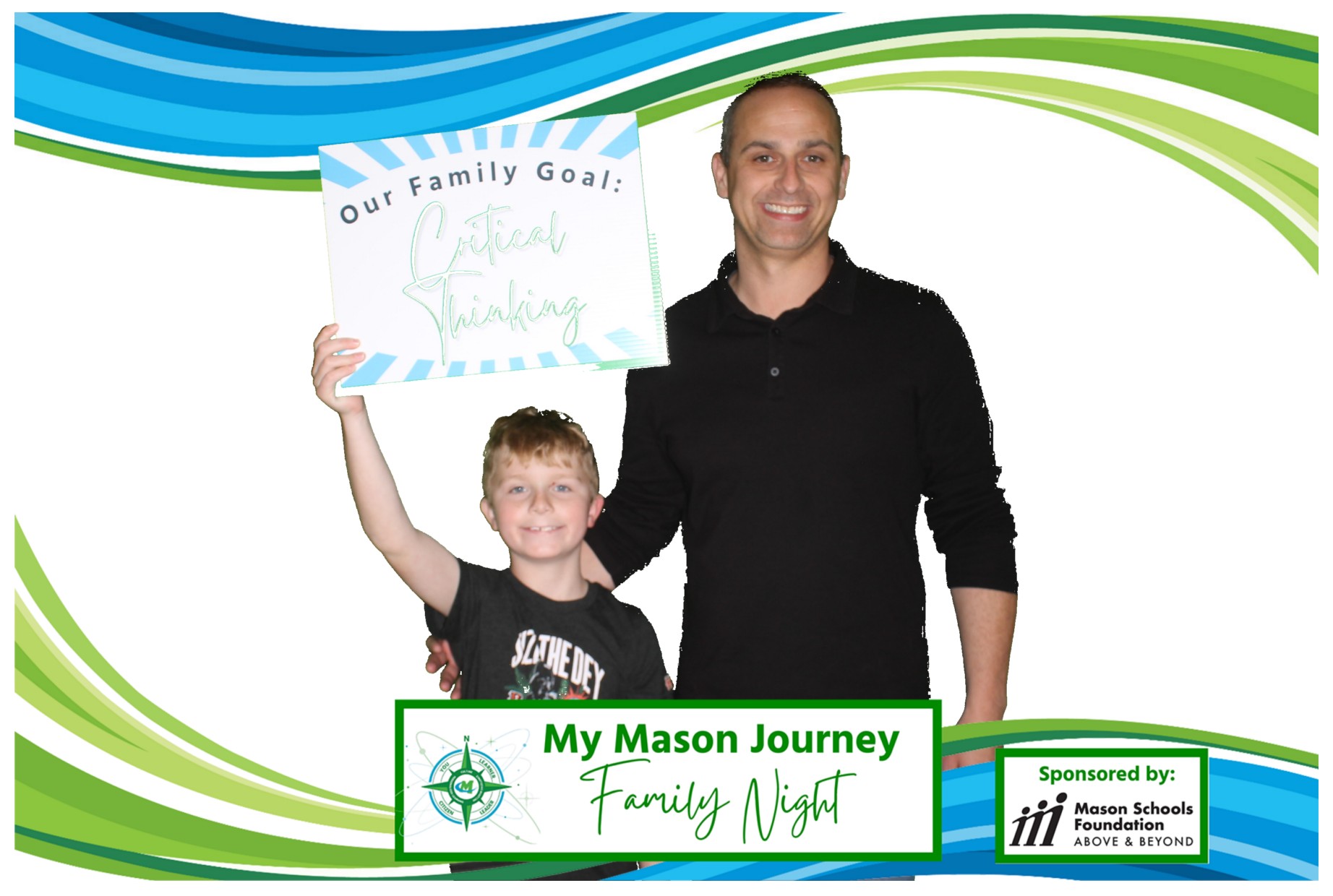 Mason Family Night | View more photos from the event at gallery.photoboothcincy.com/u/PhotoBoothCincy/Mason-Family-Night