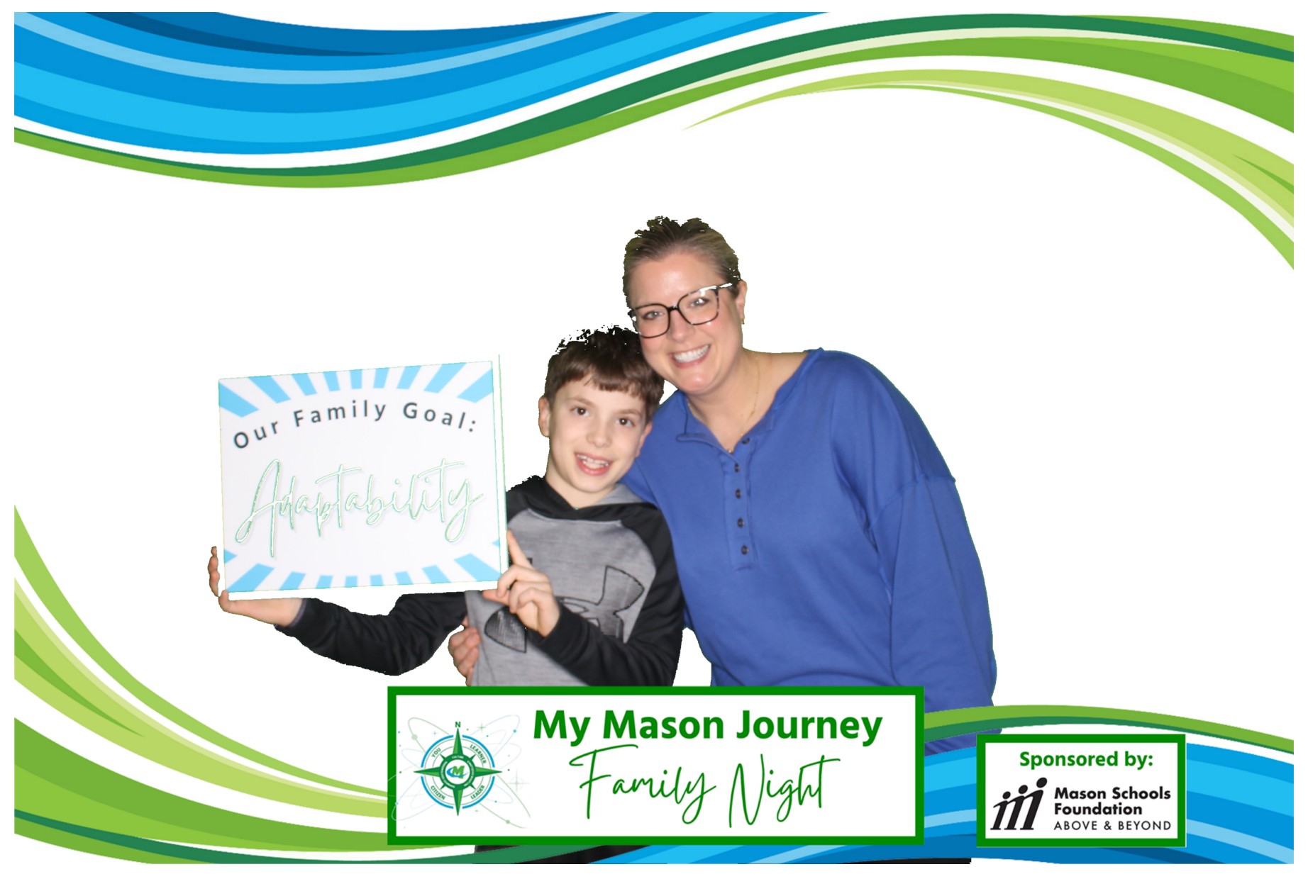 Mason Family Night | View more photos from the event at gallery.photoboothcincy.com/u/PhotoBoothCincy/Mason-Family-Night