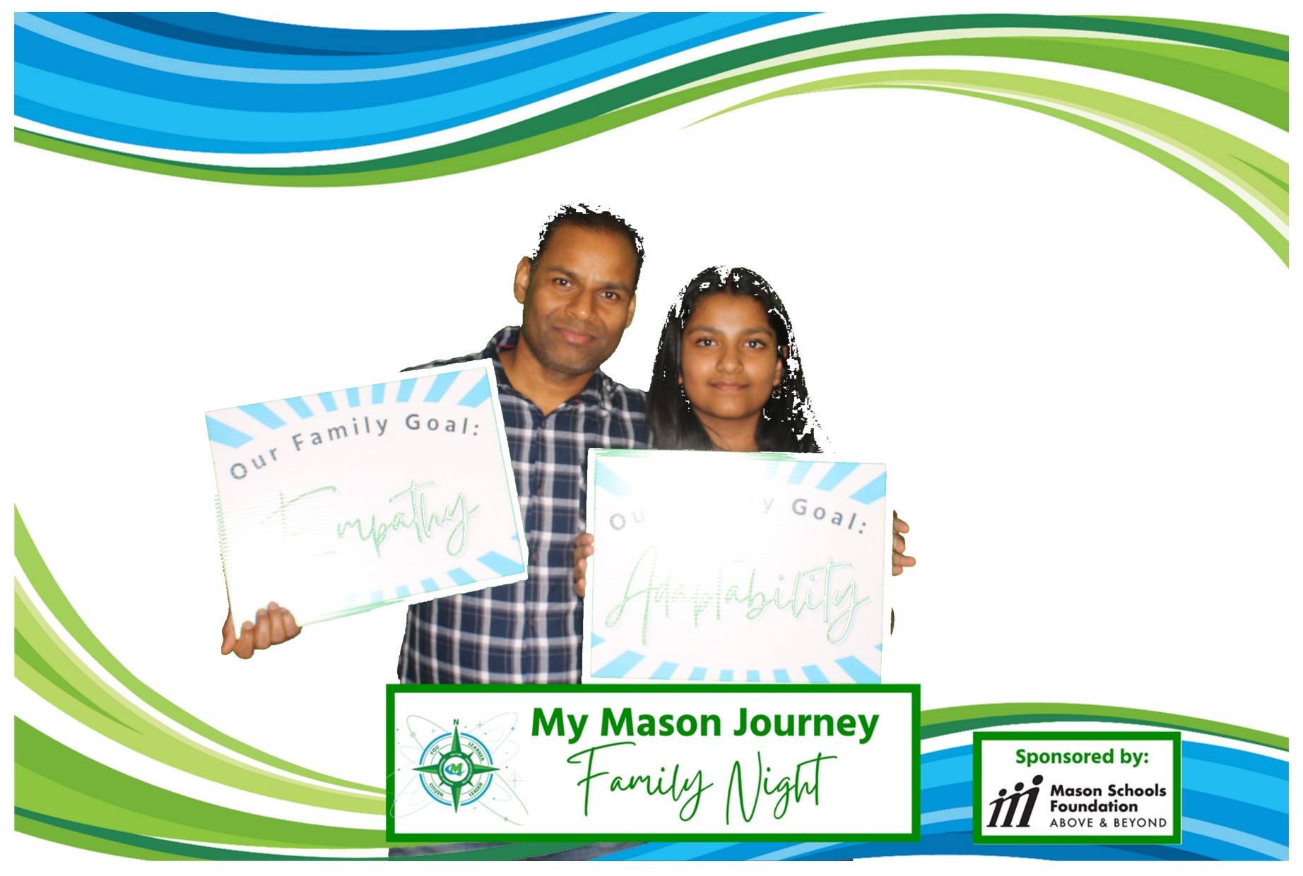 Mason Family Night | View more photos from the event at gallery.photoboothcincy.com/u/PhotoBoothCincy/Mason-Family-Night