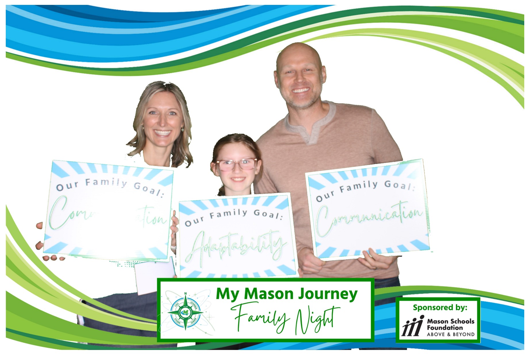 Mason Family Night | View more photos from the event at gallery.photoboothcincy.com/u/PhotoBoothCincy/Mason-Family-Night