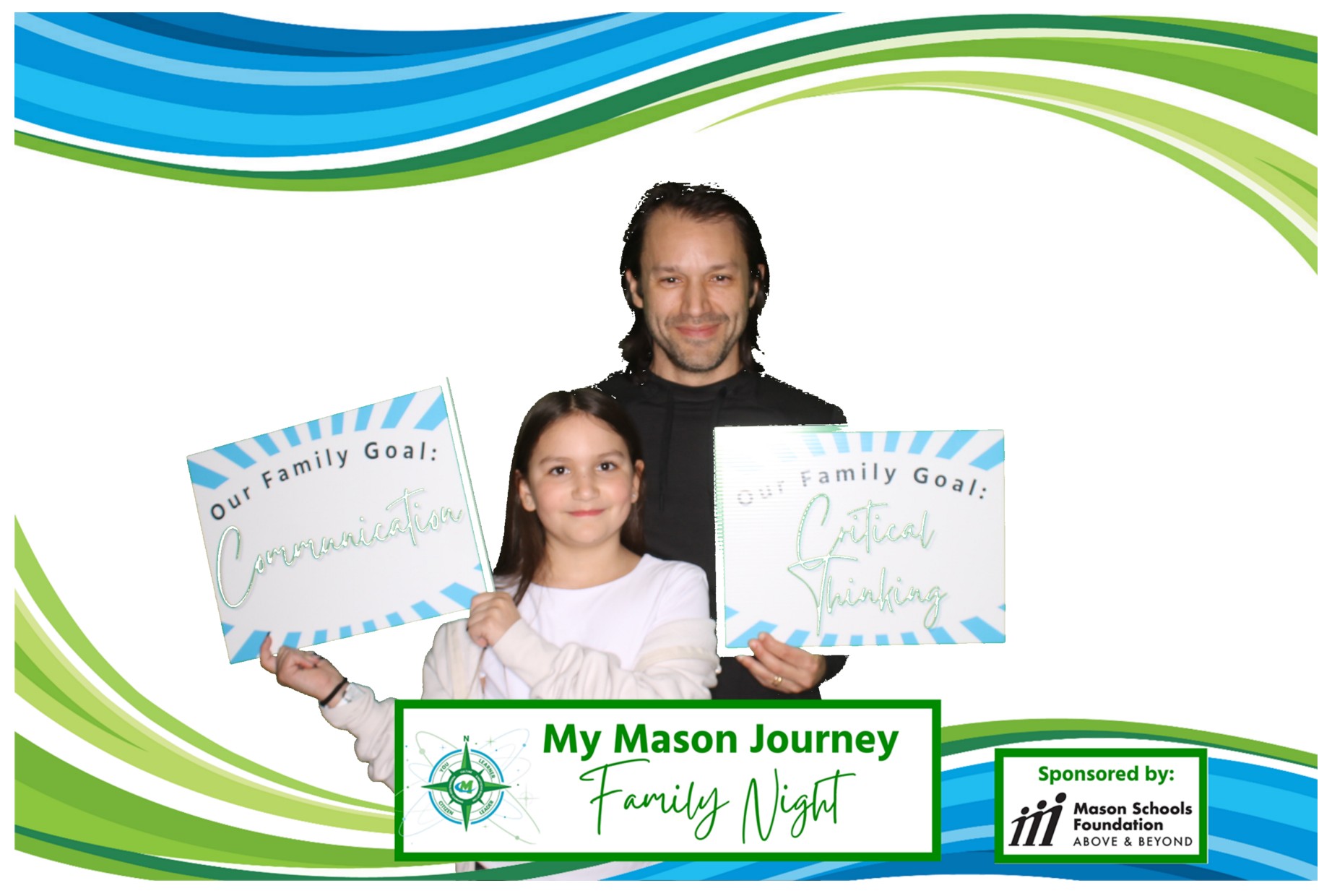 Mason Family Night | View more photos from the event at gallery.photoboothcincy.com/u/PhotoBoothCincy/Mason-Family-Night