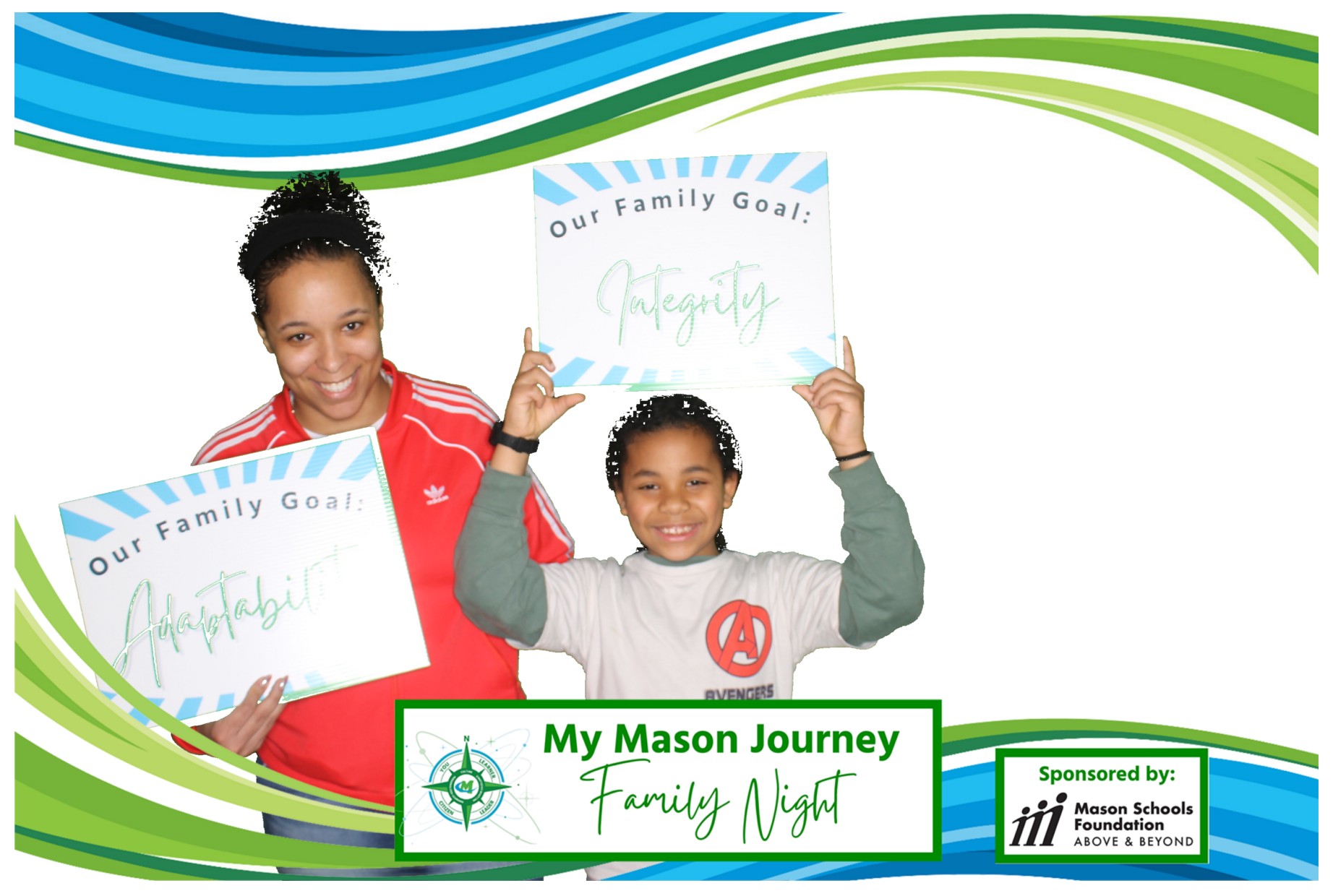 Mason Family Night | View more photos from the event at gallery.photoboothcincy.com/u/PhotoBoothCincy/Mason-Family-Night