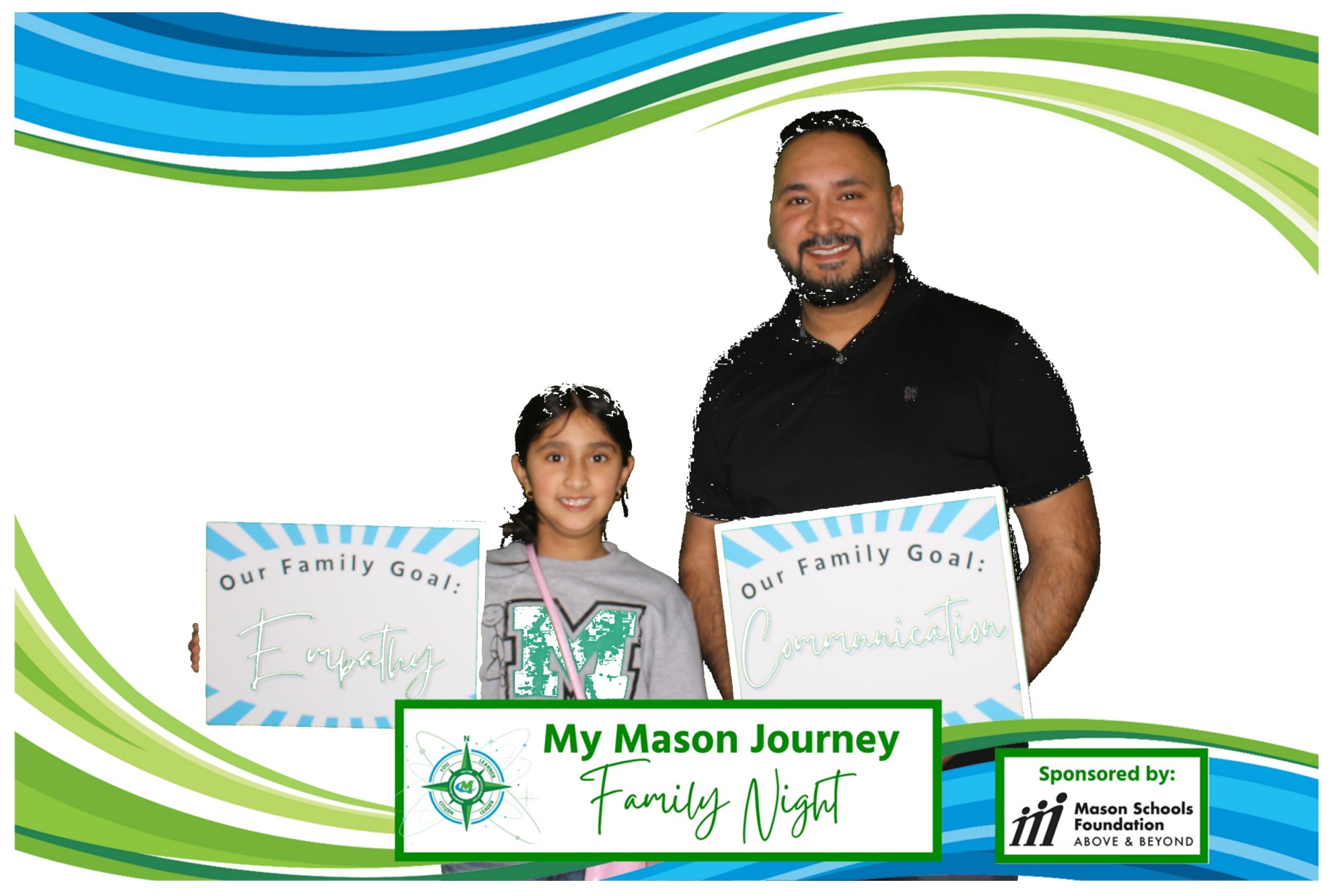 Mason Family Night | View more photos from the event at gallery.photoboothcincy.com/u/PhotoBoothCincy/Mason-Family-Night
