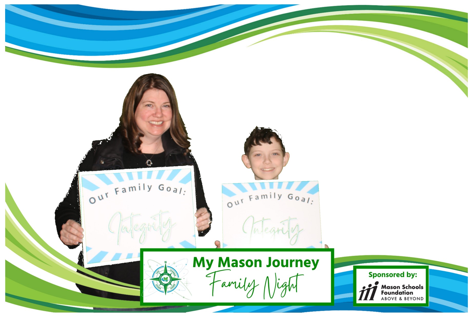 Mason Family Night | View more photos from the event at gallery.photoboothcincy.com/u/PhotoBoothCincy/Mason-Family-Night