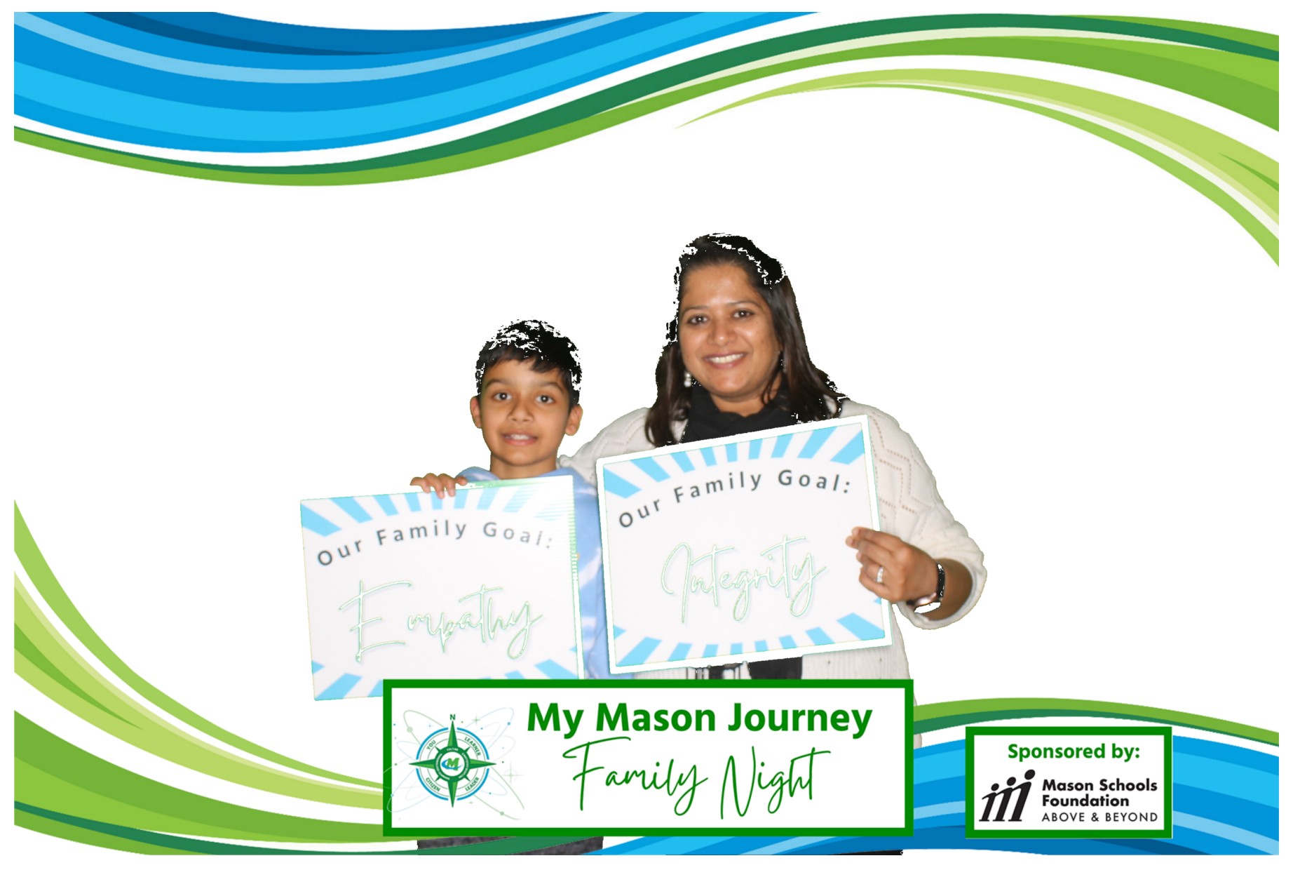 Mason Family Night | View more photos from the event at gallery.photoboothcincy.com/u/PhotoBoothCincy/Mason-Family-Night