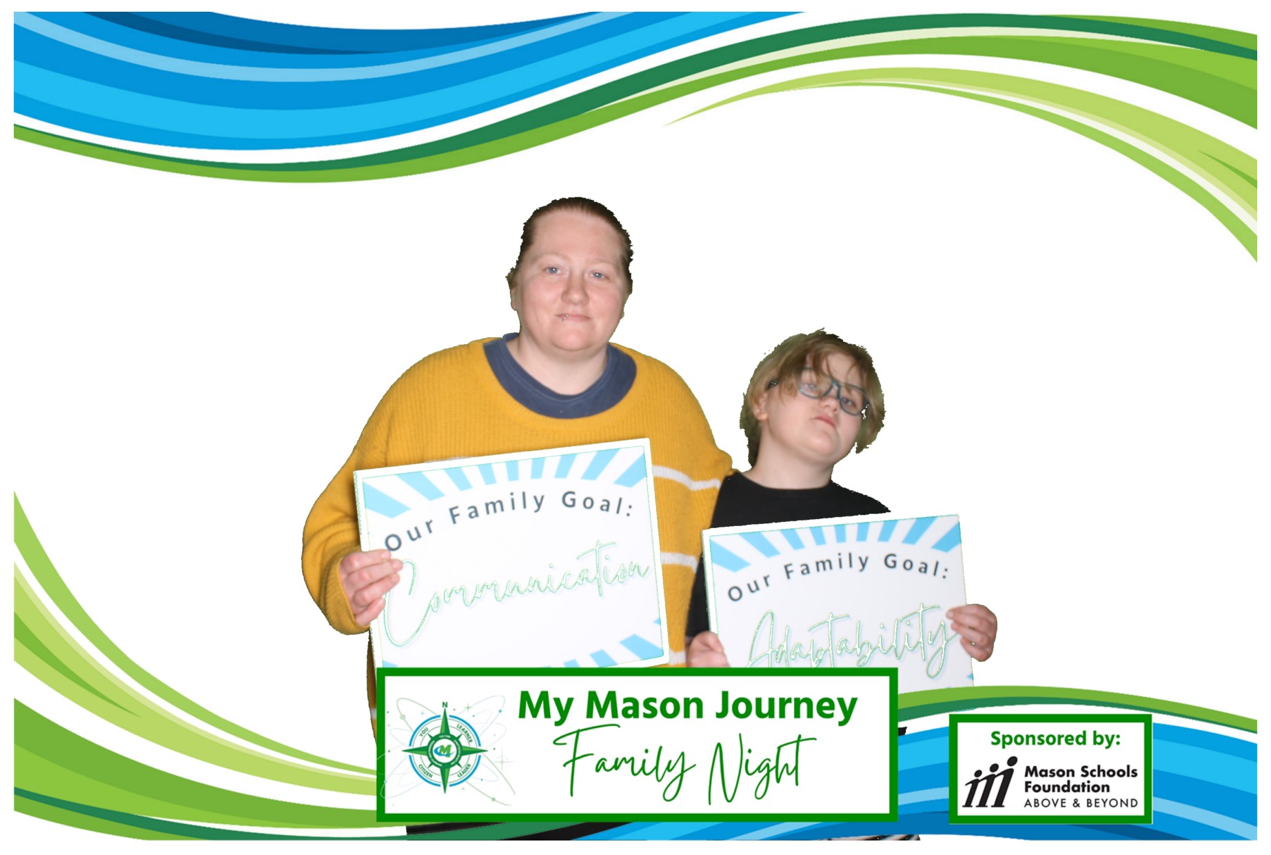 Mason Family Night | View more photos from the event at gallery.photoboothcincy.com/u/PhotoBoothCincy/Mason-Family-Night