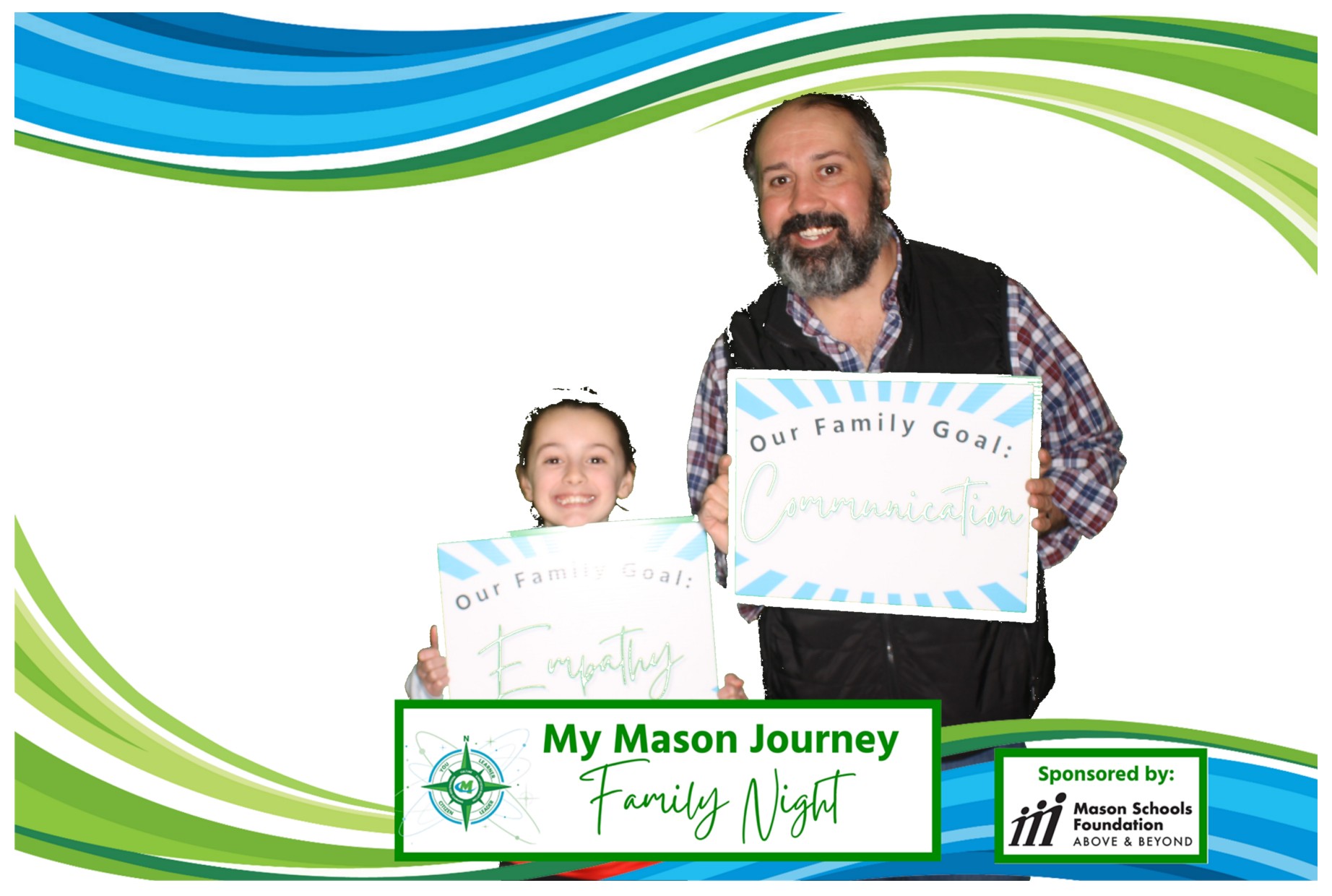 Mason Family Night | View more photos from the event at gallery.photoboothcincy.com/u/PhotoBoothCincy/Mason-Family-Night