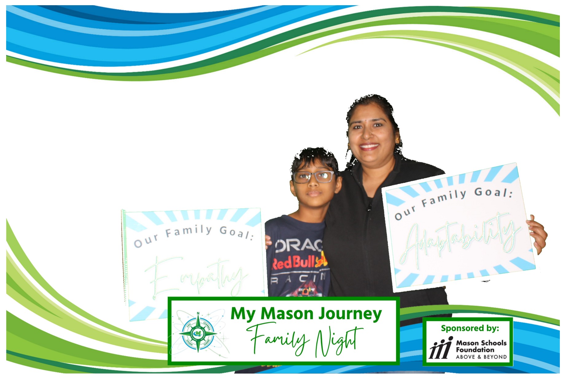 Mason Family Night | View more photos from the event at gallery.photoboothcincy.com/u/PhotoBoothCincy/Mason-Family-Night