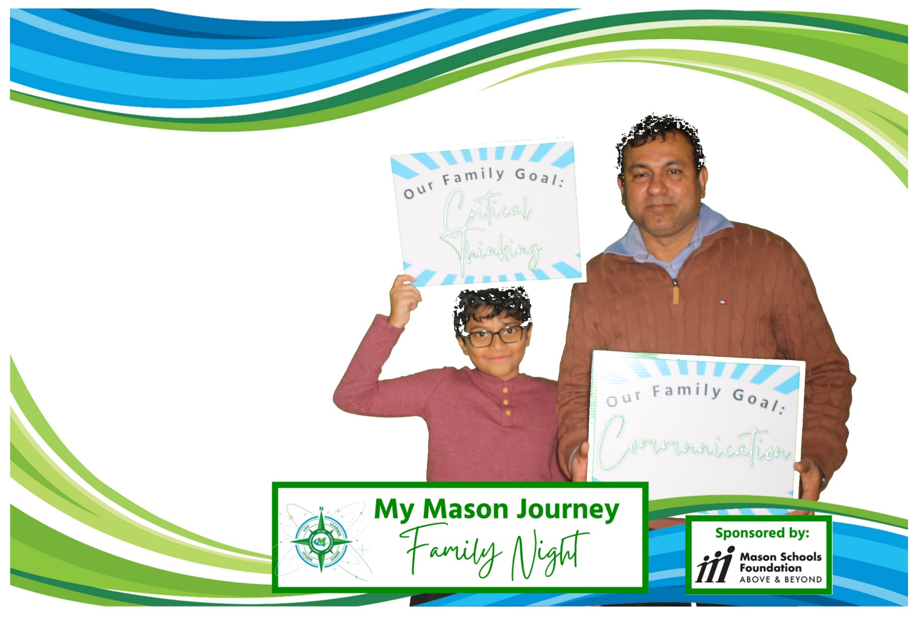 Mason Family Night | View more photos from the event at gallery.photoboothcincy.com/u/PhotoBoothCincy/Mason-Family-Night