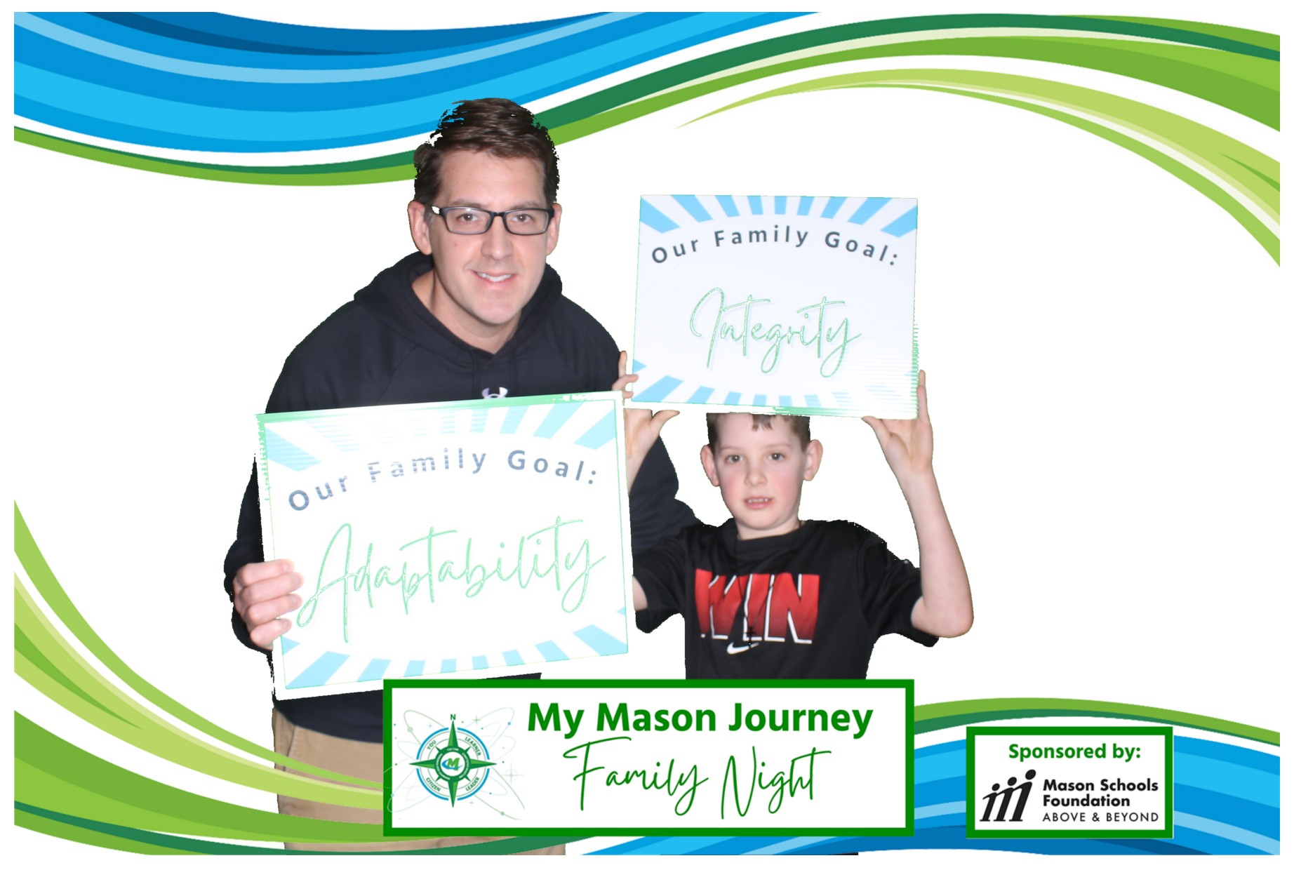 Mason Family Night | View more photos from the event at gallery.photoboothcincy.com/u/PhotoBoothCincy/Mason-Family-Night
