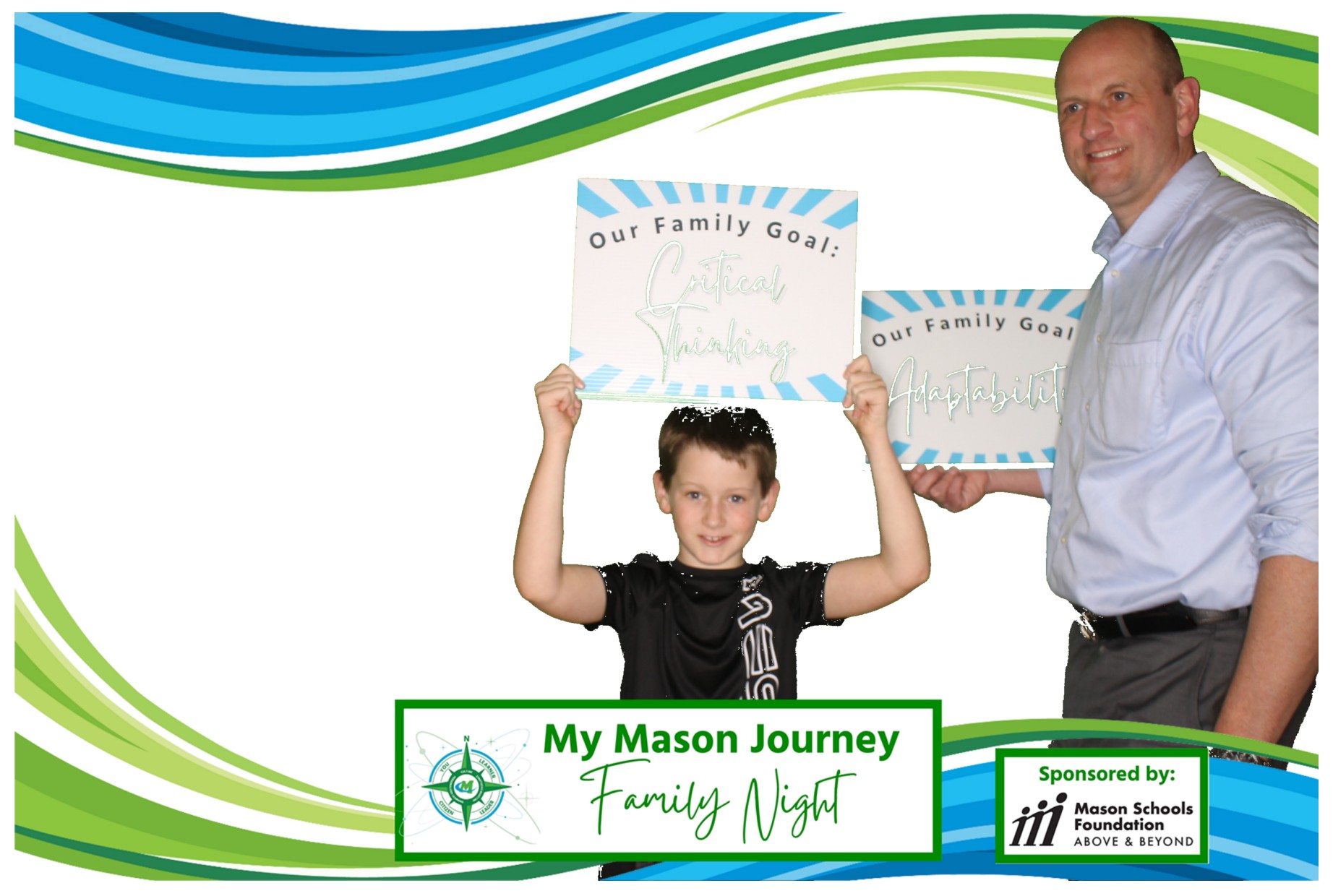Mason Family Night | View more photos from the event at gallery.photoboothcincy.com/u/PhotoBoothCincy/Mason-Family-Night
