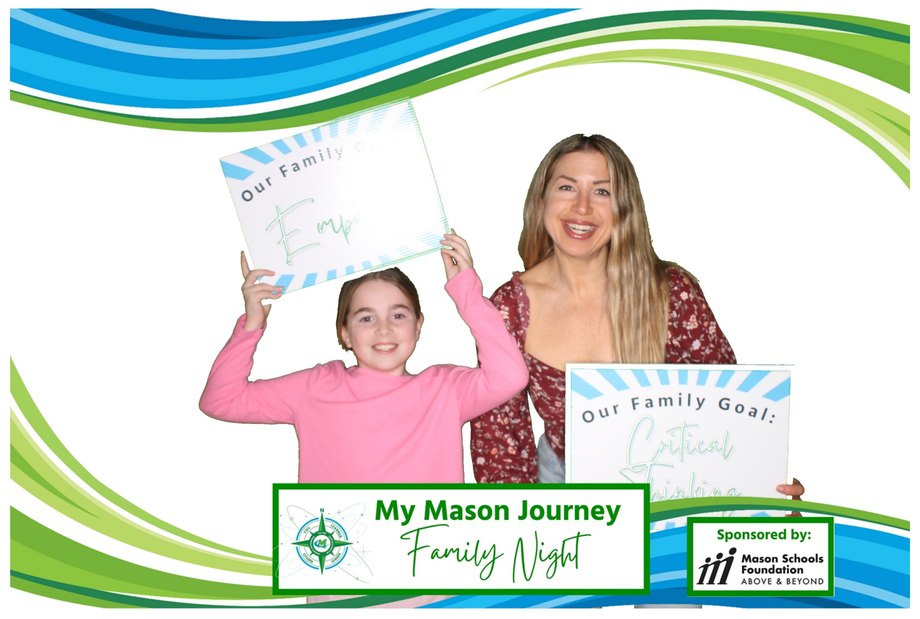 Mason Family Night | View more photos from the event at gallery.photoboothcincy.com/u/PhotoBoothCincy/Mason-Family-Night