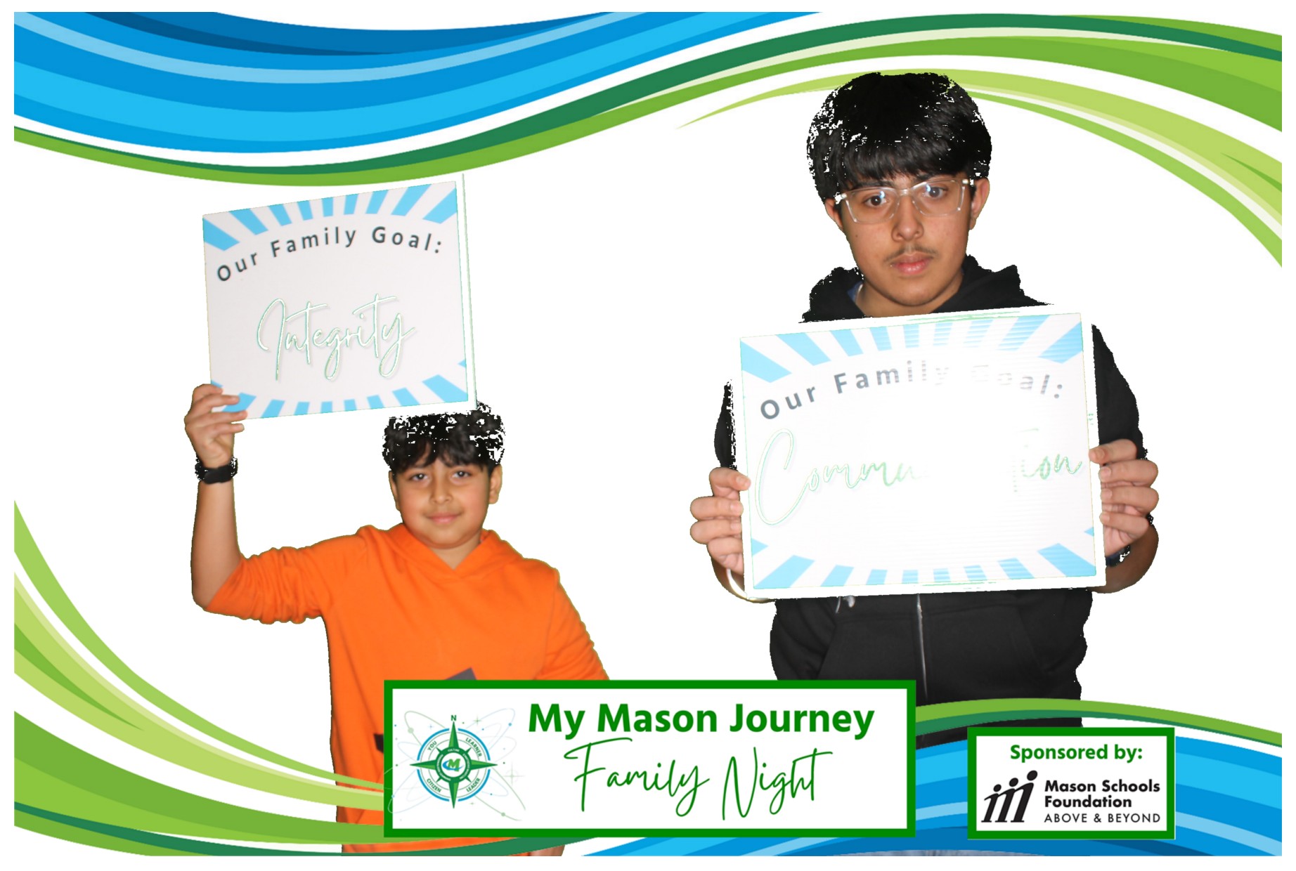 Mason Family Night | View more photos from the event at gallery.photoboothcincy.com/u/PhotoBoothCincy/Mason-Family-Night