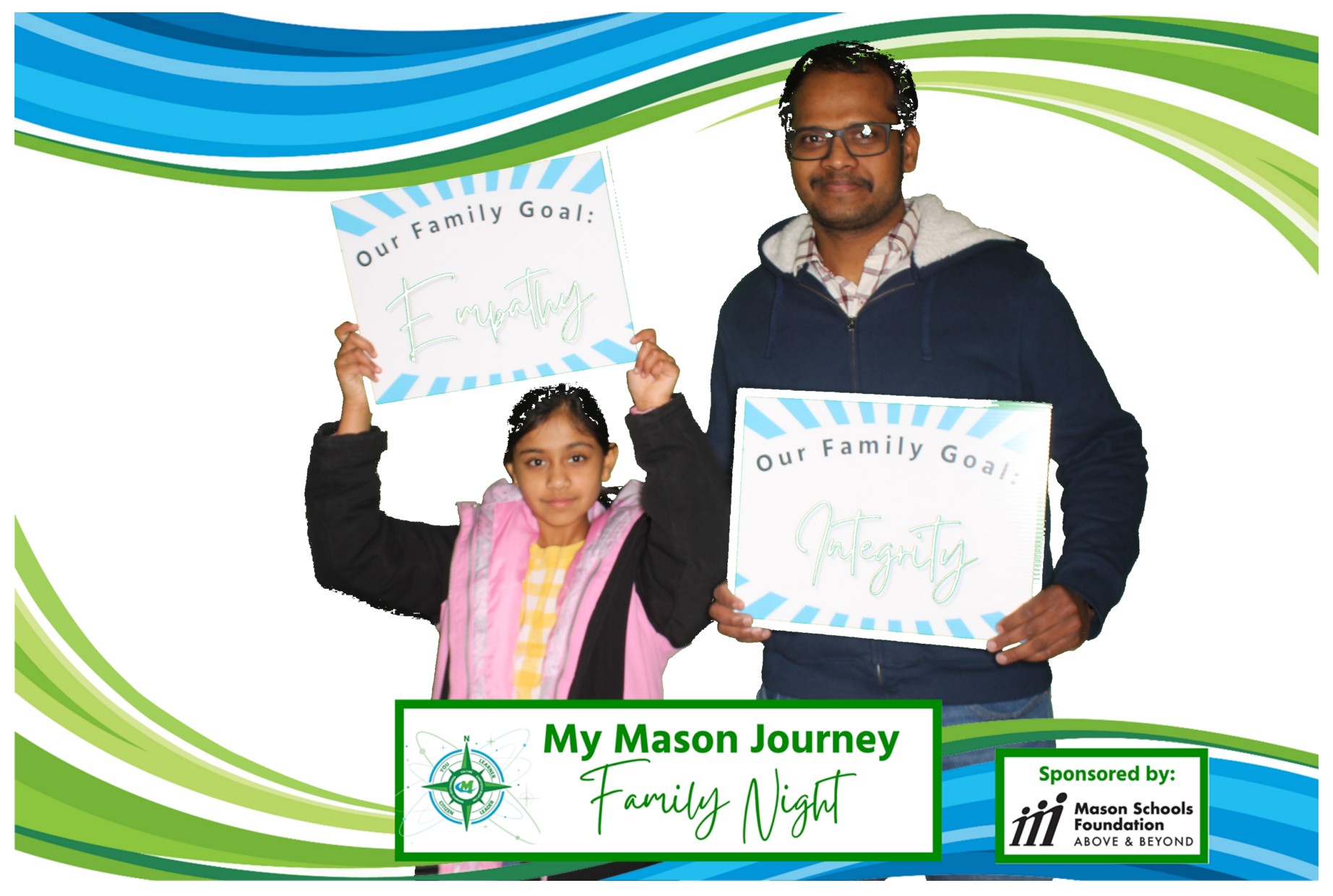 Mason Family Night | View more photos from the event at gallery.photoboothcincy.com/u/PhotoBoothCincy/Mason-Family-Night