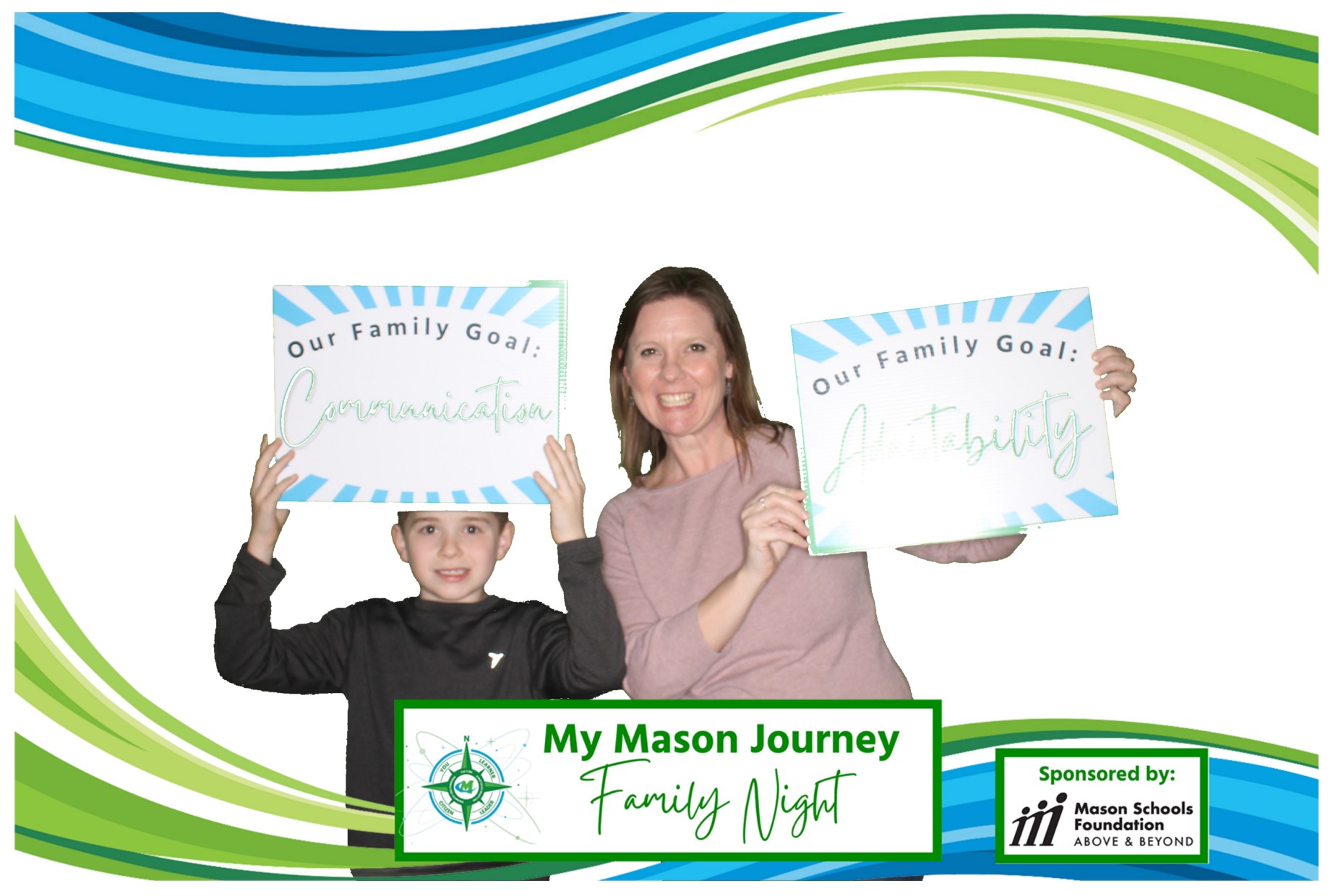 Mason Family Night | View more photos from the event at gallery.photoboothcincy.com/u/PhotoBoothCincy/Mason-Family-Night