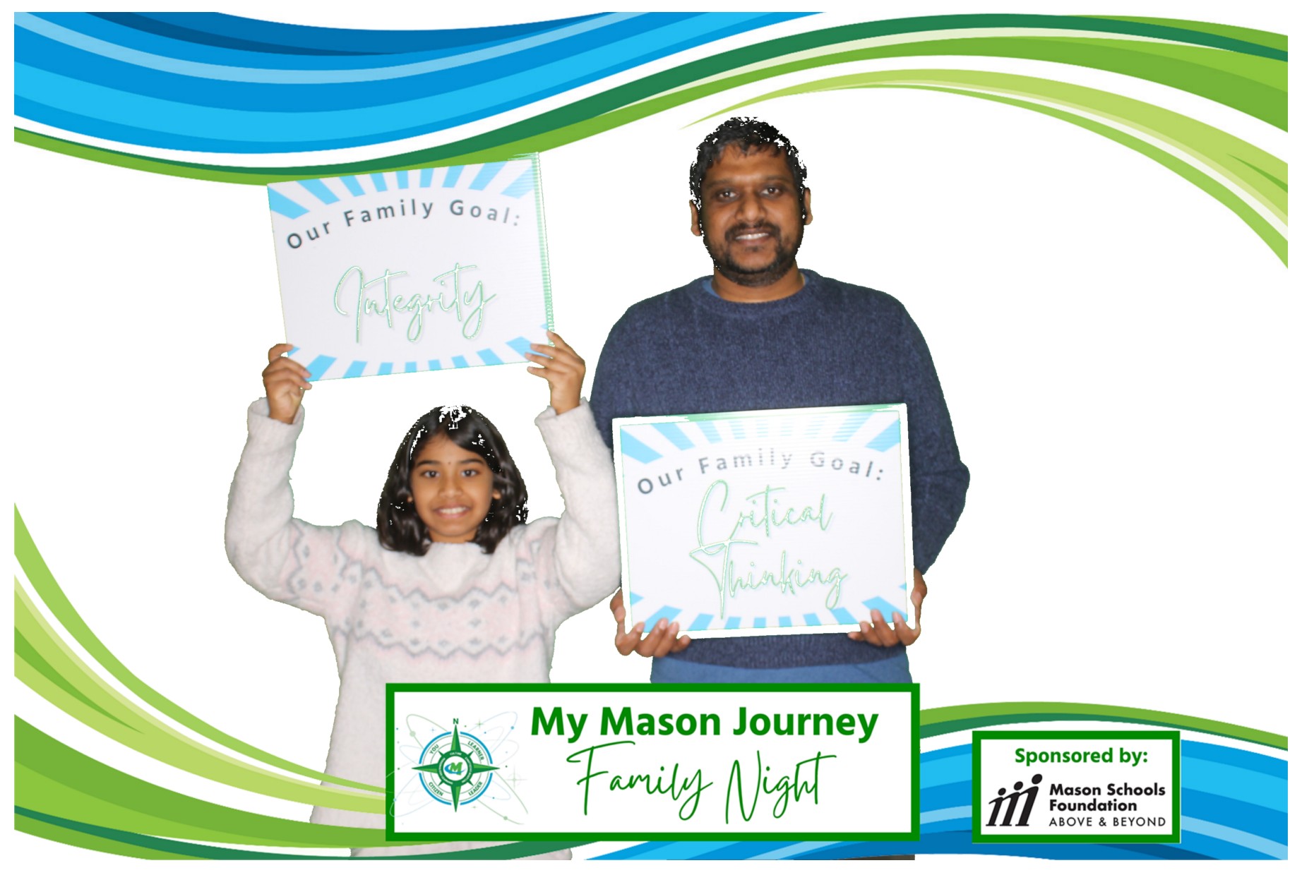 Mason Family Night | View more photos from the event at gallery.photoboothcincy.com/u/PhotoBoothCincy/Mason-Family-Night