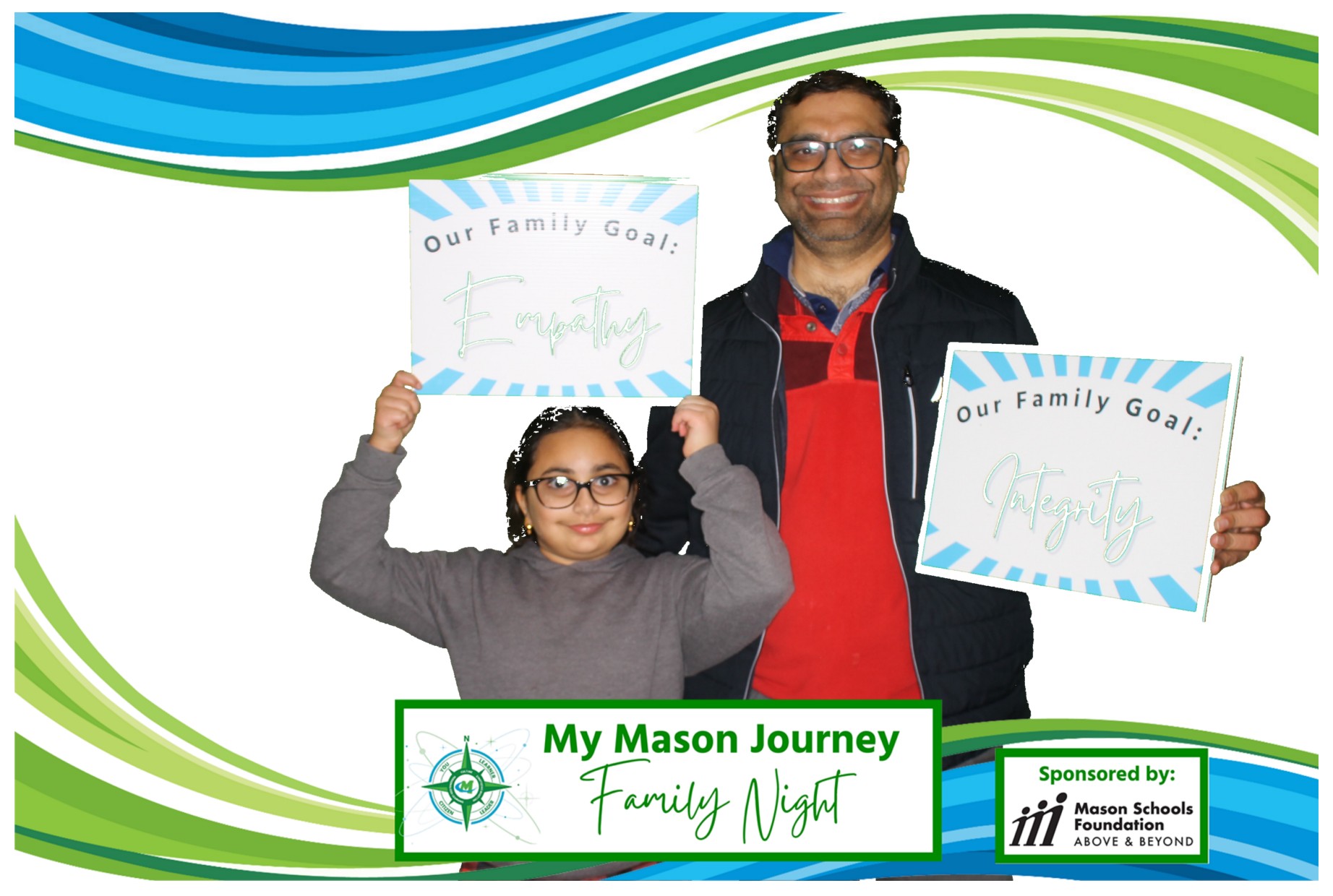 Mason Family Night | View more photos from the event at gallery.photoboothcincy.com/u/PhotoBoothCincy/Mason-Family-Night