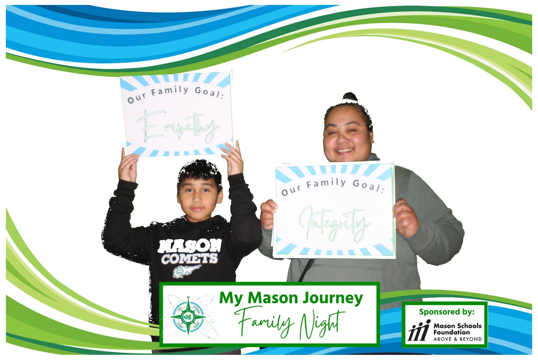 Mason Family Night | View more photos from the event at gallery.photoboothcincy.com/u/PhotoBoothCincy/Mason-Family-Night