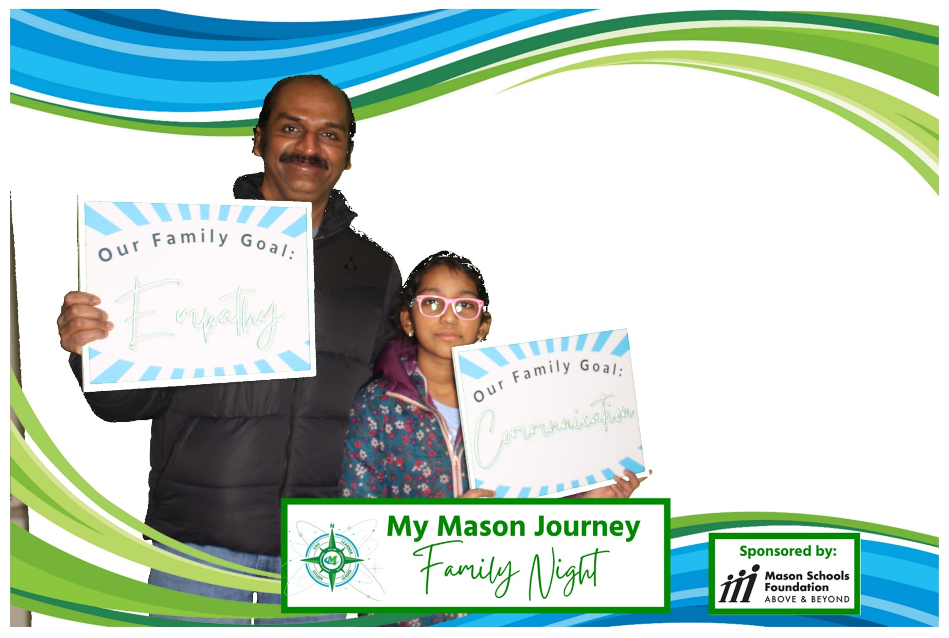 Mason Family Night | View more photos from the event at gallery.photoboothcincy.com/u/PhotoBoothCincy/Mason-Family-Night