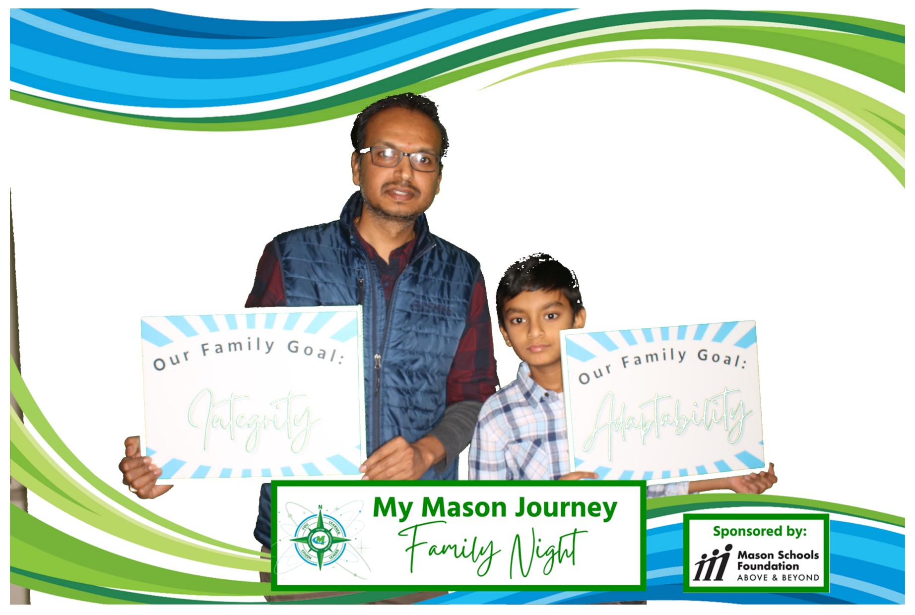 Mason Family Night | View more photos from the event at gallery.photoboothcincy.com/u/PhotoBoothCincy/Mason-Family-Night