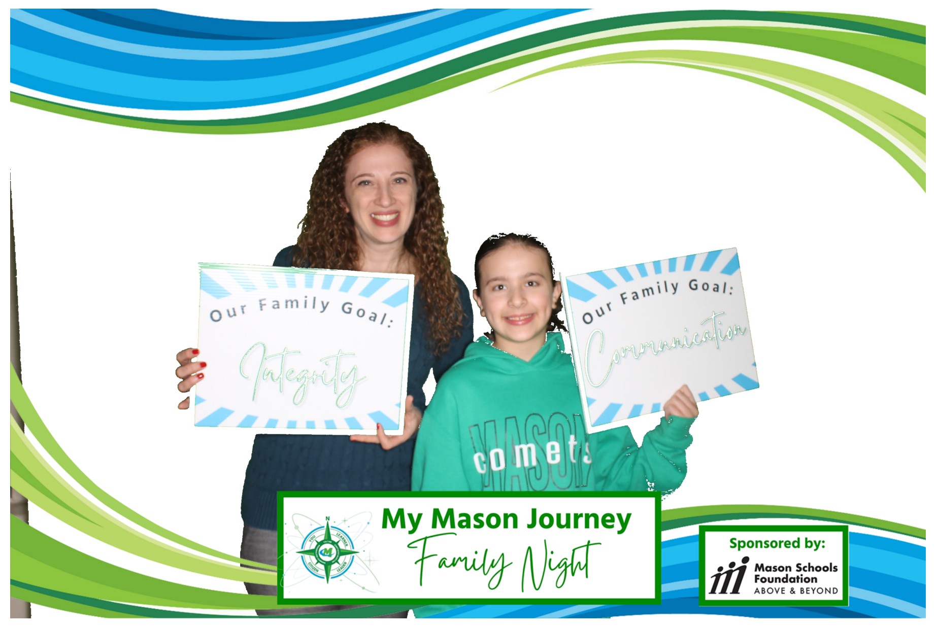 Mason Family Night | View more photos from the event at gallery.photoboothcincy.com/u/PhotoBoothCincy/Mason-Family-Night