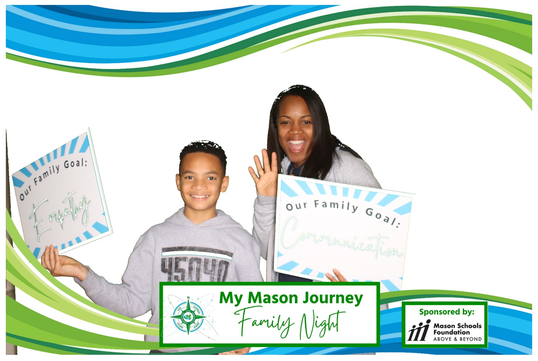 Mason Family Night | View more photos from the event at gallery.photoboothcincy.com/u/PhotoBoothCincy/Mason-Family-Night