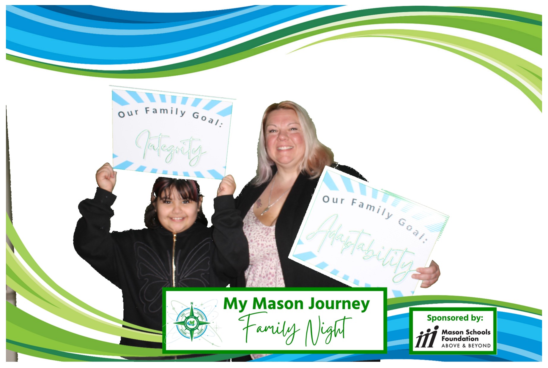 Mason Family Night | View more photos from the event at gallery.photoboothcincy.com/u/PhotoBoothCincy/Mason-Family-Night