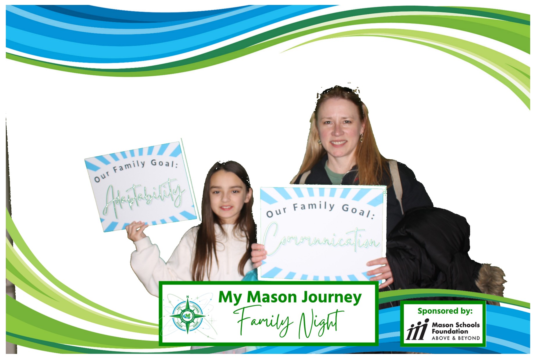 Mason Family Night | View more photos from the event at gallery.photoboothcincy.com/u/PhotoBoothCincy/Mason-Family-Night