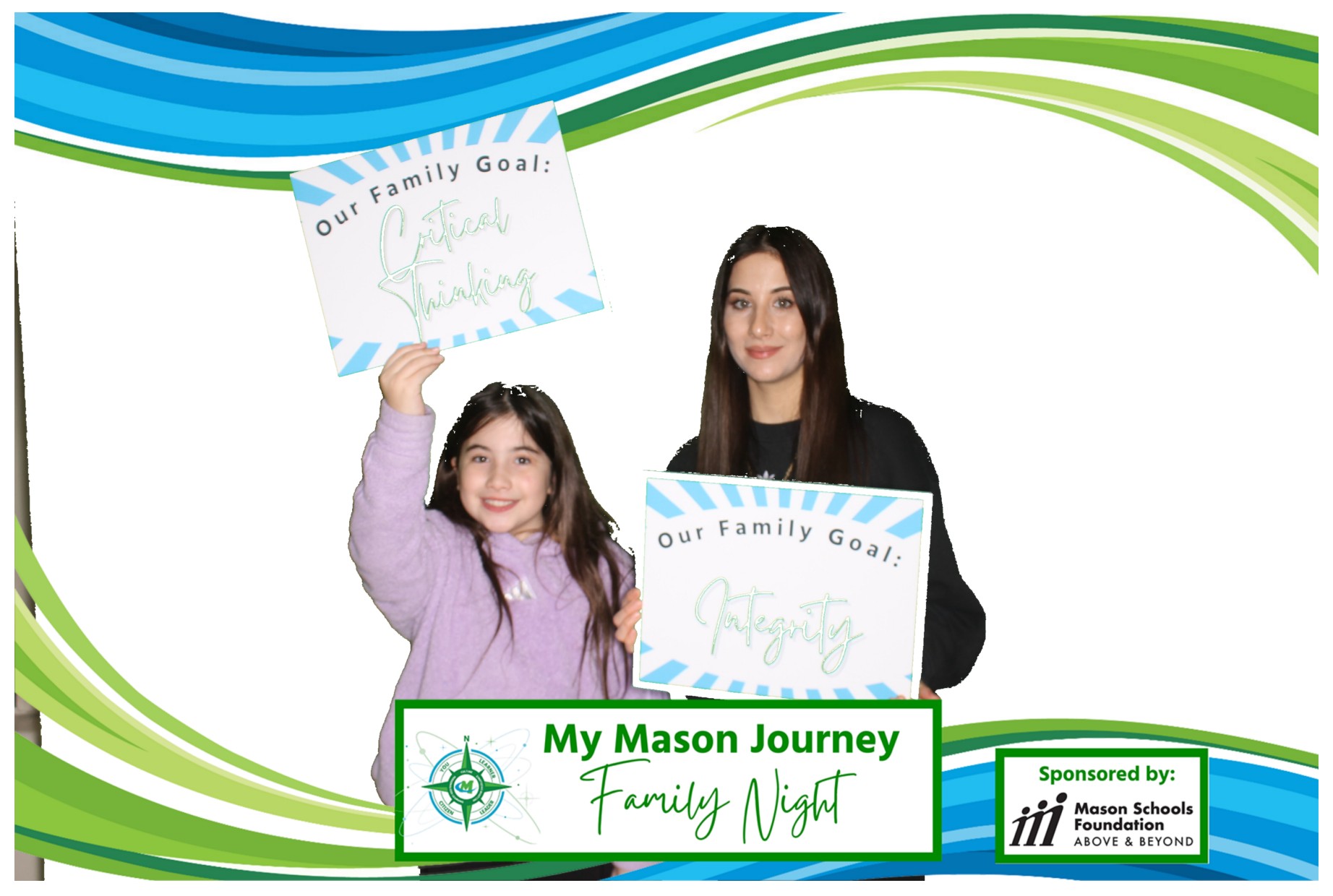 Mason Family Night | View more photos from the event at gallery.photoboothcincy.com/u/PhotoBoothCincy/Mason-Family-Night