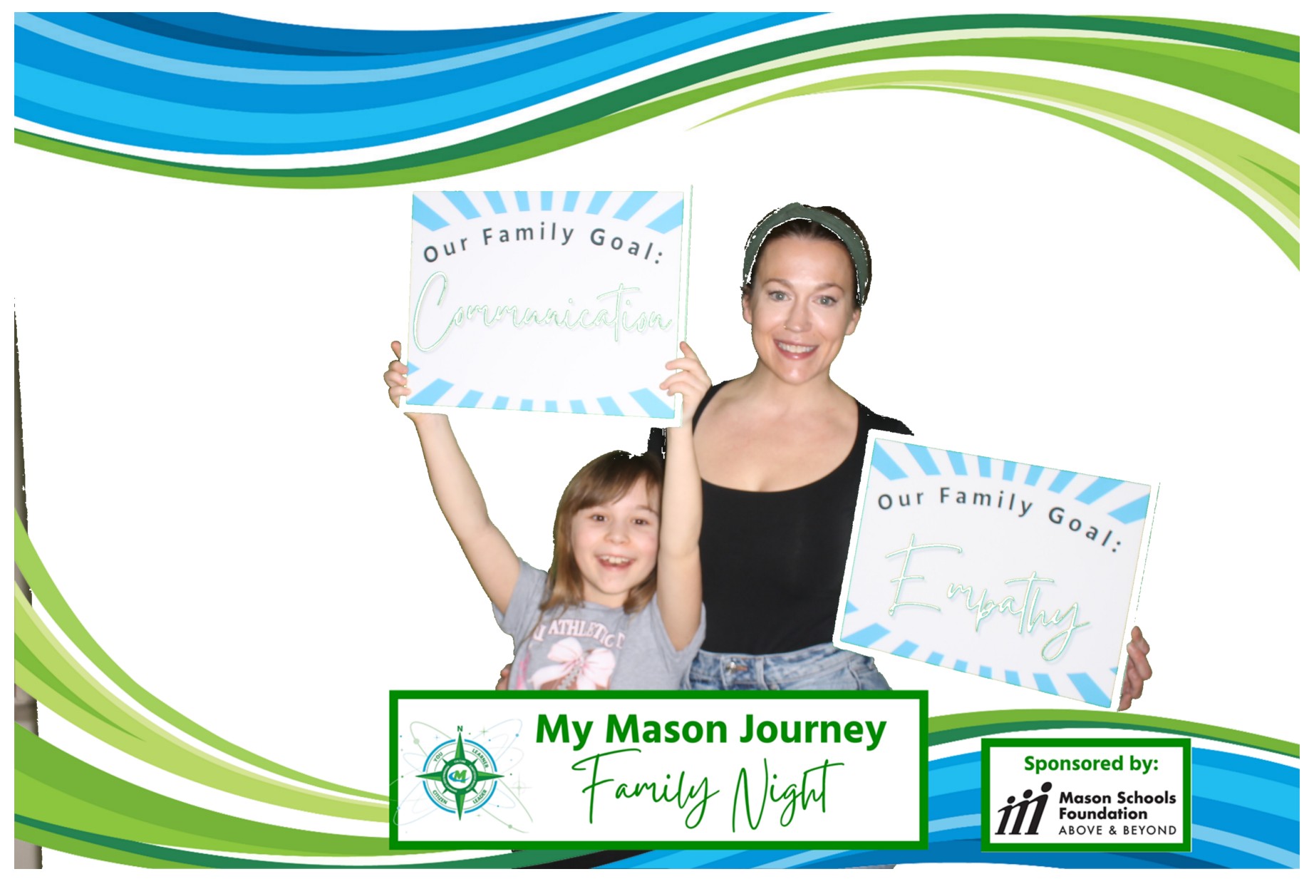 Mason Family Night | View more photos from the event at gallery.photoboothcincy.com/u/PhotoBoothCincy/Mason-Family-Night