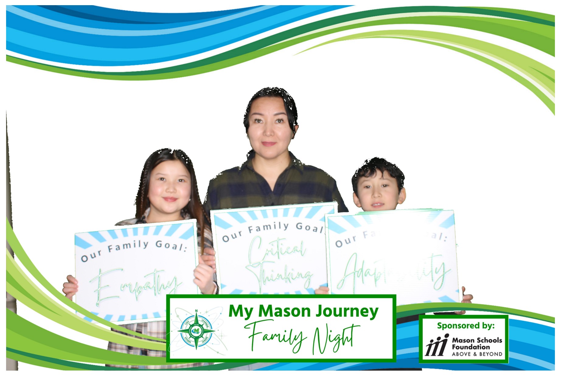 Mason Family Night | View more photos from the event at gallery.photoboothcincy.com/u/PhotoBoothCincy/Mason-Family-Night