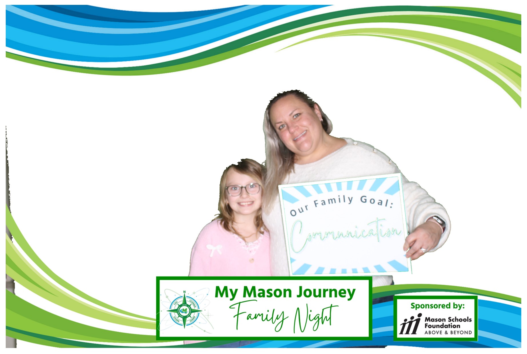 Mason Family Night | View more photos from the event at gallery.photoboothcincy.com/u/PhotoBoothCincy/Mason-Family-Night