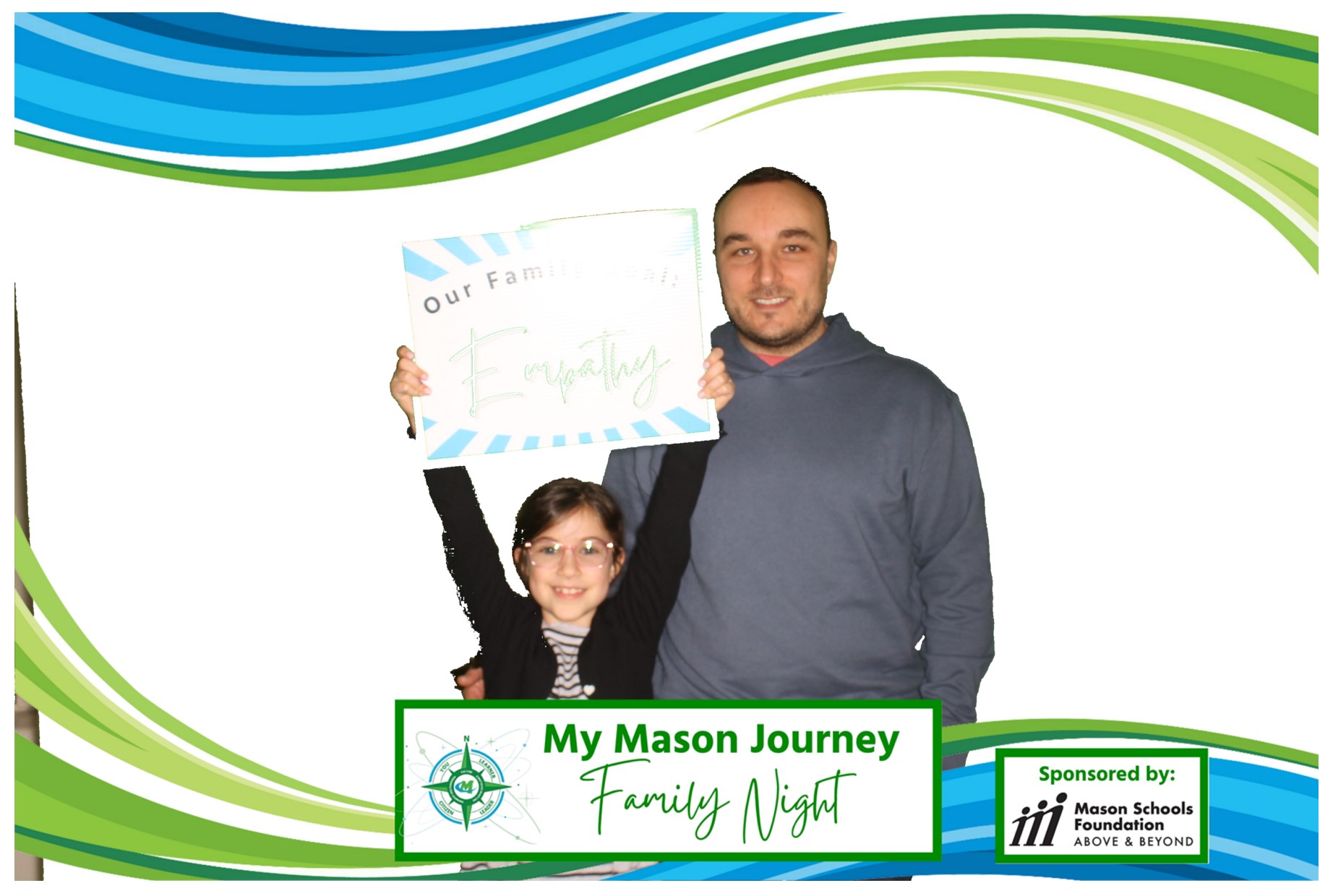 Mason Family Night | View more photos from the event at gallery.photoboothcincy.com/u/PhotoBoothCincy/Mason-Family-Night