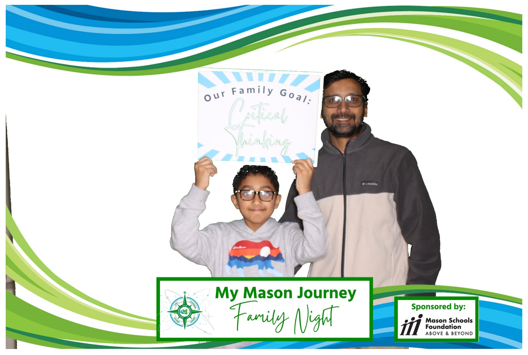 Mason Family Night | View more photos from the event at gallery.photoboothcincy.com/u/PhotoBoothCincy/Mason-Family-Night