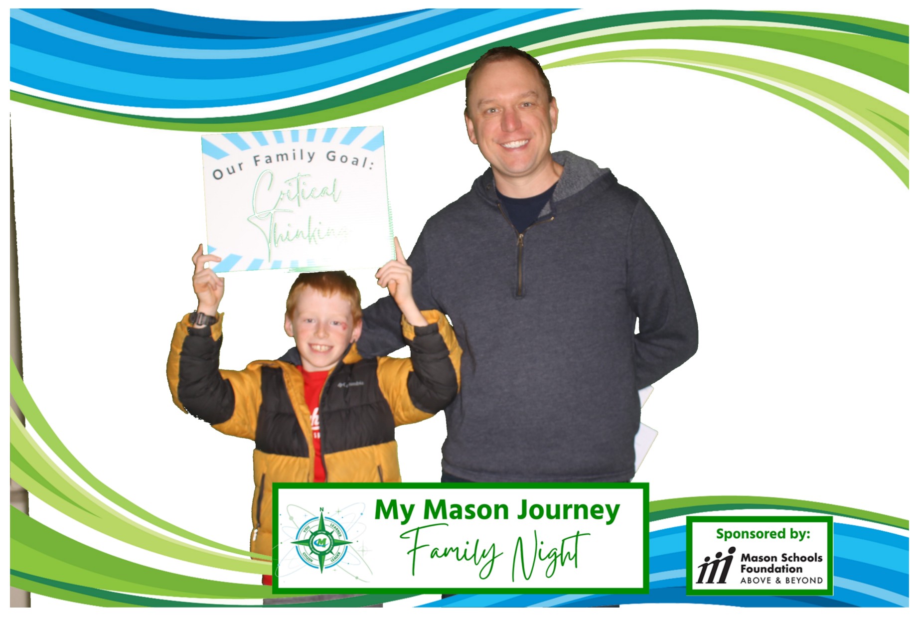Mason Family Night | View more photos from the event at gallery.photoboothcincy.com/u/PhotoBoothCincy/Mason-Family-Night