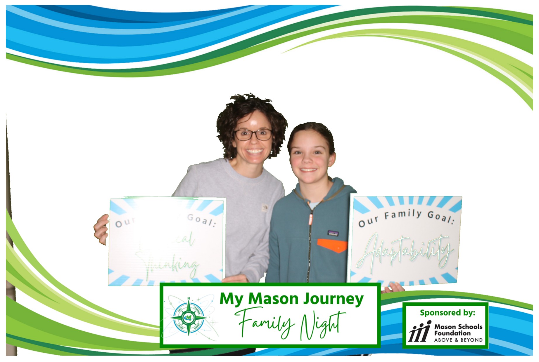 Mason Family Night | View more photos from the event at gallery.photoboothcincy.com/u/PhotoBoothCincy/Mason-Family-Night
