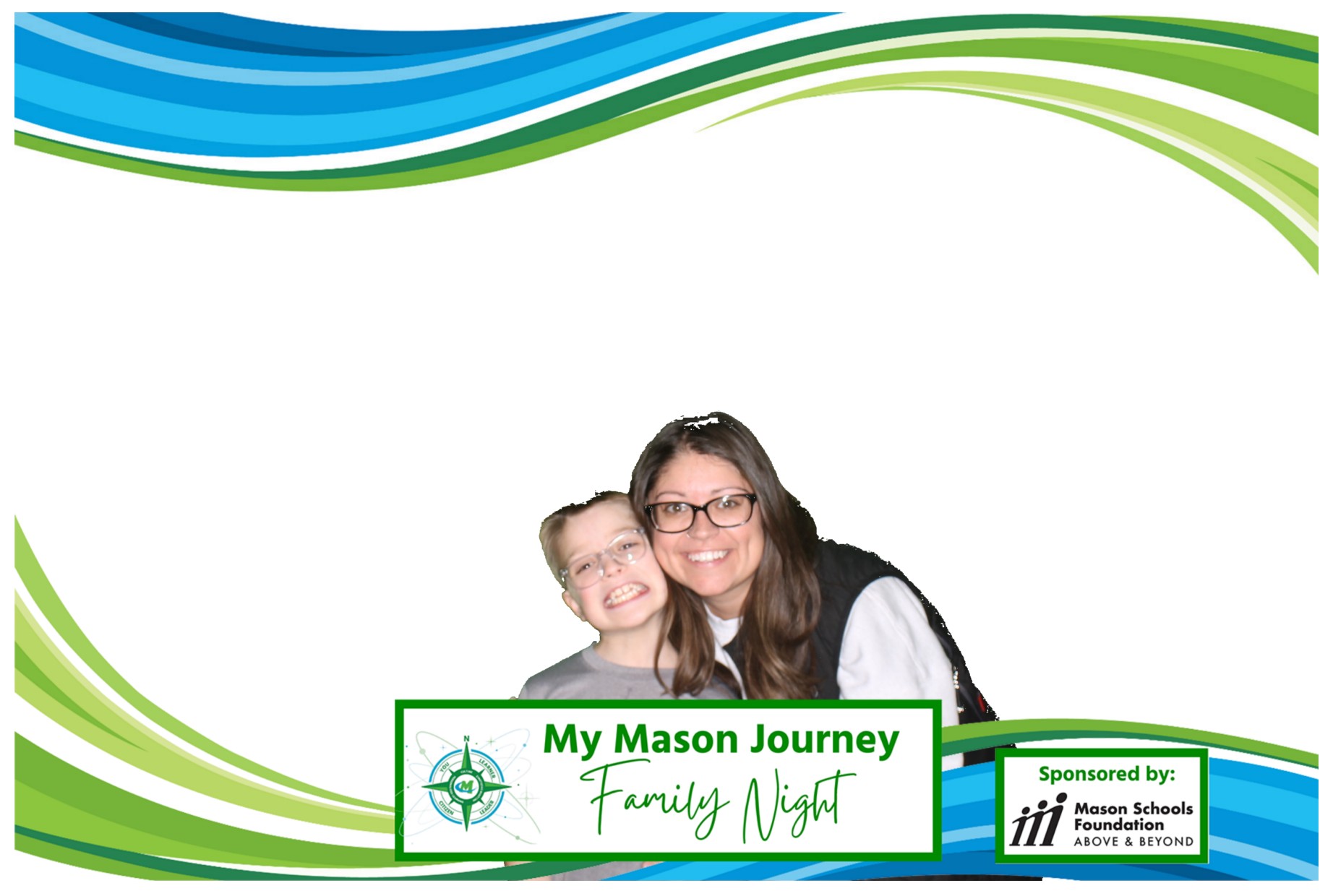 Mason Family Night | View more photos from the event at gallery.photoboothcincy.com/u/PhotoBoothCincy/Mason-Family-Night