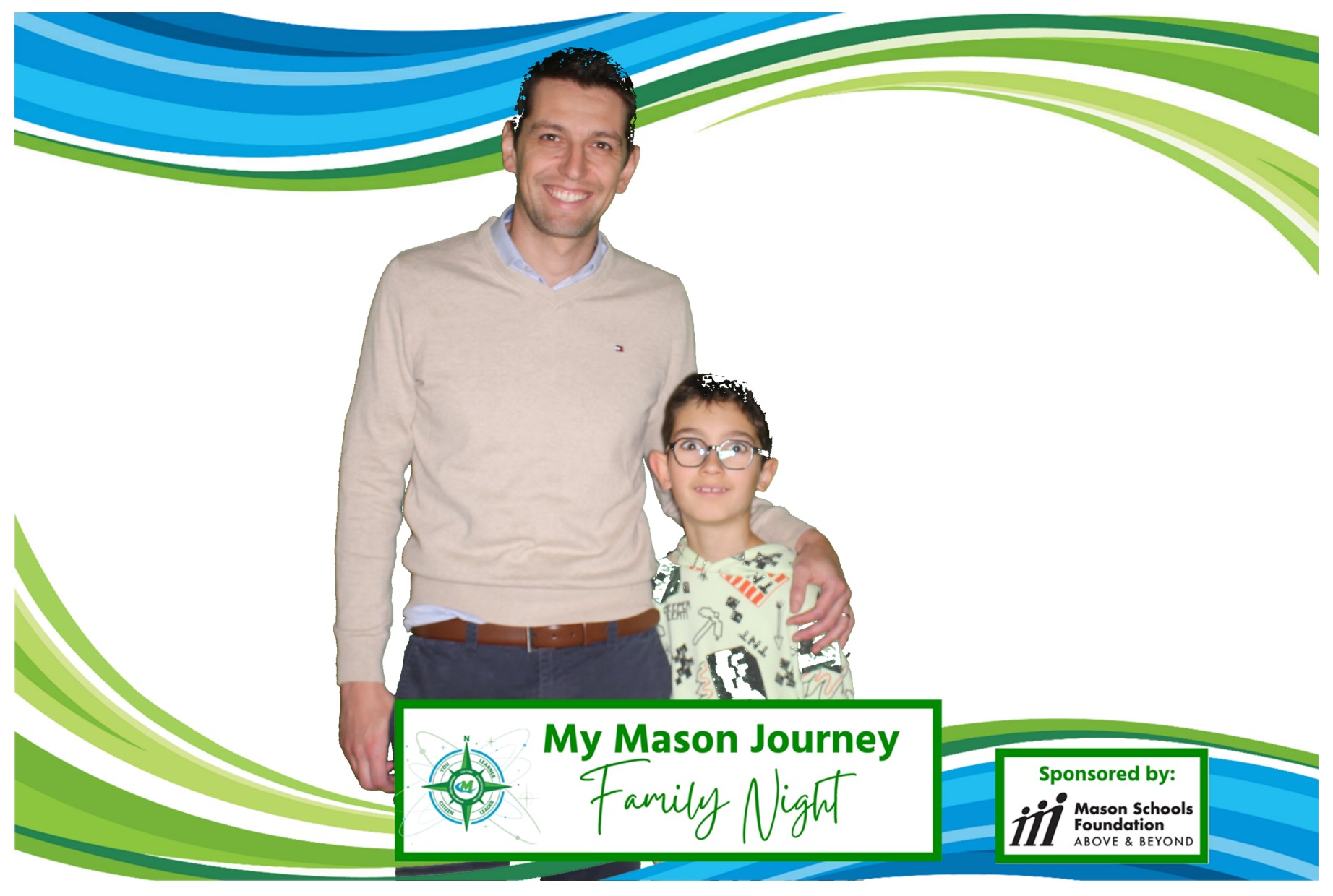 Mason Family Night | View more photos from the event at gallery.photoboothcincy.com/u/PhotoBoothCincy/Mason-Family-Night