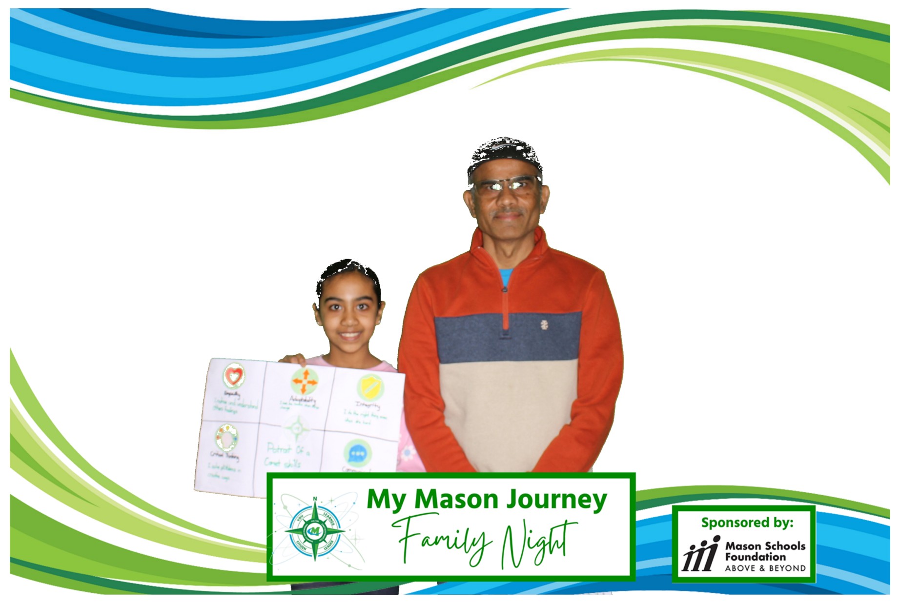 Mason Family Night | View more photos from the event at gallery.photoboothcincy.com/u/PhotoBoothCincy/Mason-Family-Night