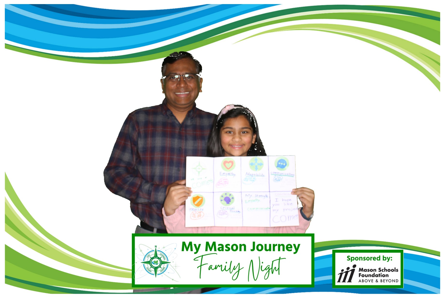 Mason Family Night | View more photos from the event at gallery.photoboothcincy.com/u/PhotoBoothCincy/Mason-Family-Night