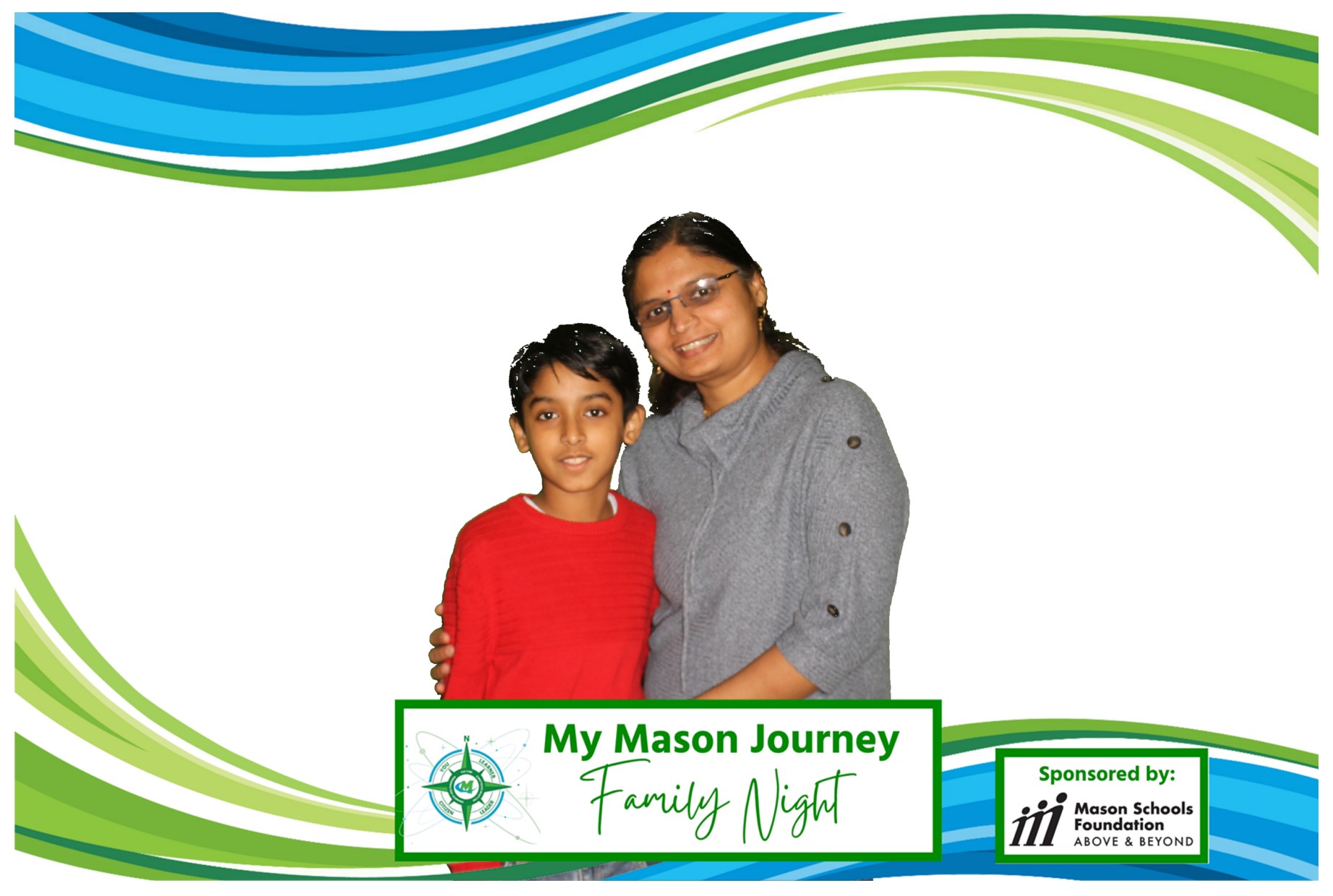 Mason Family Night | View more photos from the event at gallery.photoboothcincy.com/u/PhotoBoothCincy/Mason-Family-Night